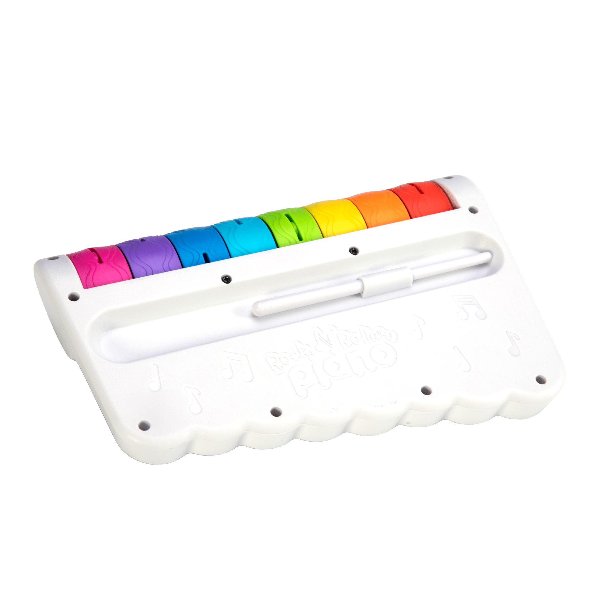 Fat Brain Toys Rock 'n Roller Piano - Musical Toy for Toddlers & Kids - Interactive Learning Piano for Early Childhood Development - Perfect for Playtime, Birthday Gifts & Preschool Education