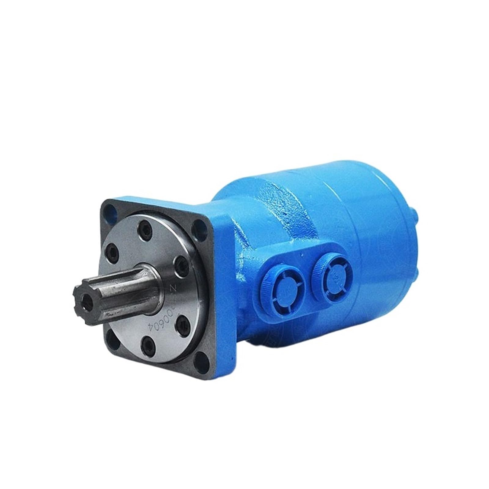 BMR Series Hydraulic Cycloidal Motor - BMR-50/63/80/100/125/160/200/250/315/400/500 - High Torque Oil Motor with 4-Bolt Mounting (BMR-125 Model) - Ideal for Construction Equipment, Agricultural Machinery & Industrial Applications