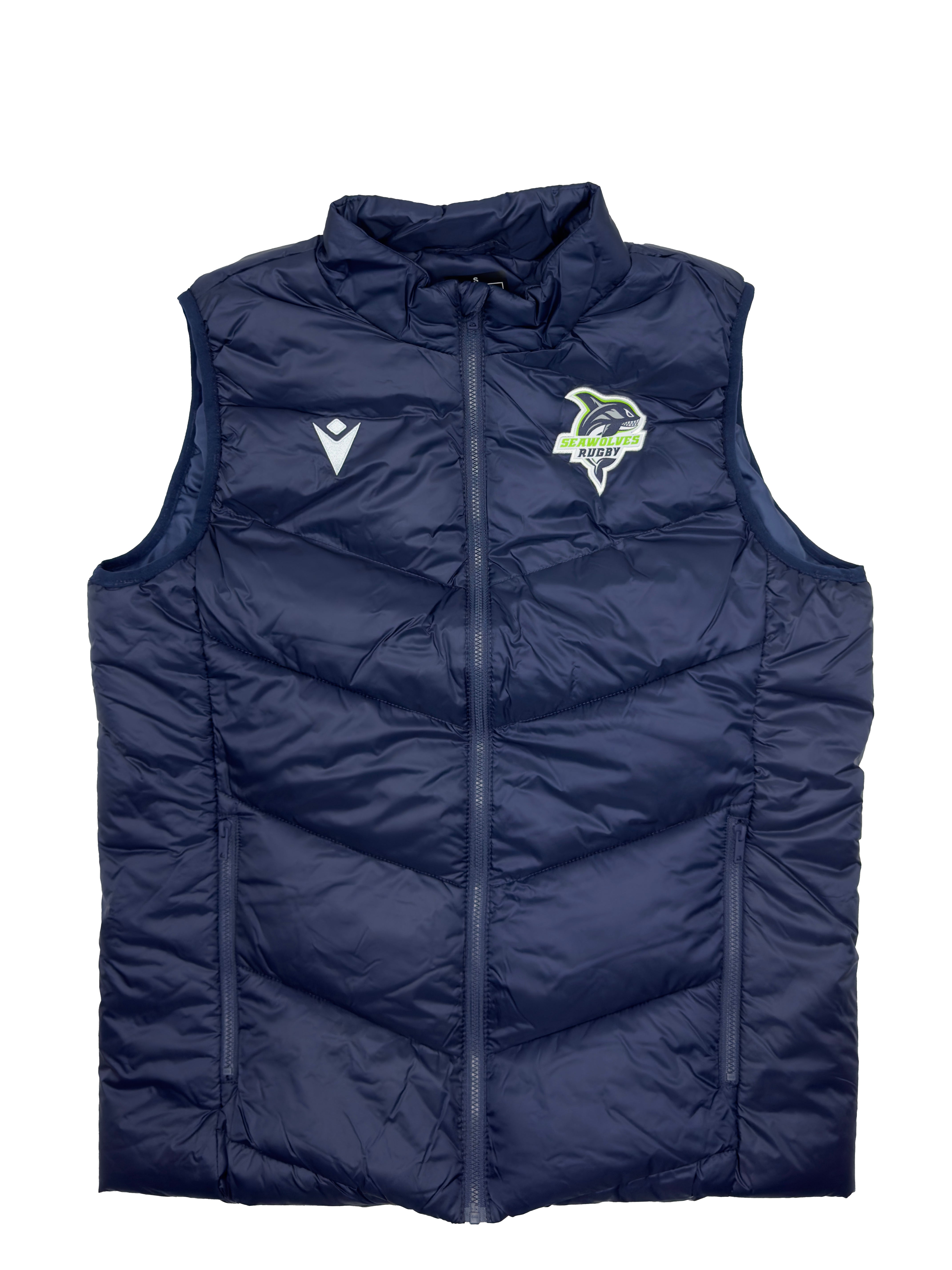 2025 Seawolves Macron Training Vest - Breathable Lightweight Sports Vest for Men - Perfect for Football, Running & Gym Workouts