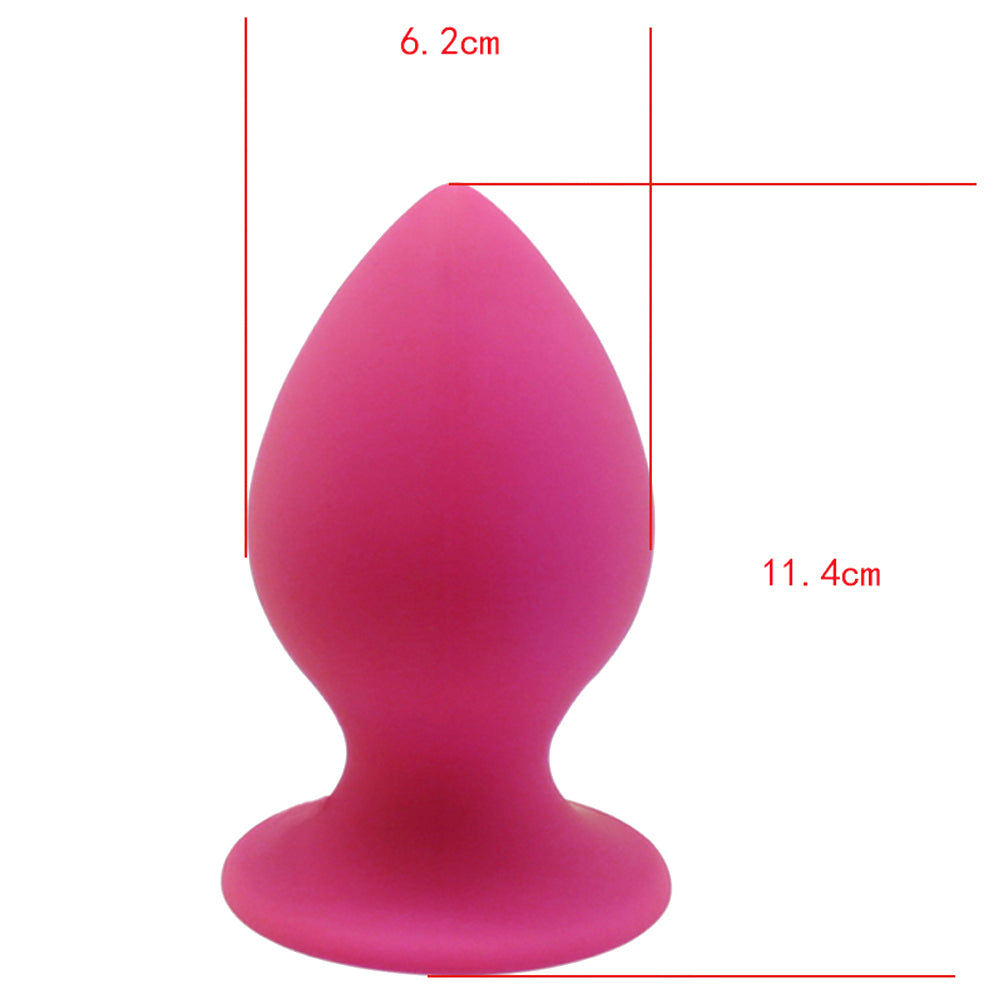 XL Aphrodisia Anal Plug with Suction Cup - Premium Silicone Butt Plug for Enhanced Pleasure & Comfort - Perfect for Solo Play & Couples Intimacy