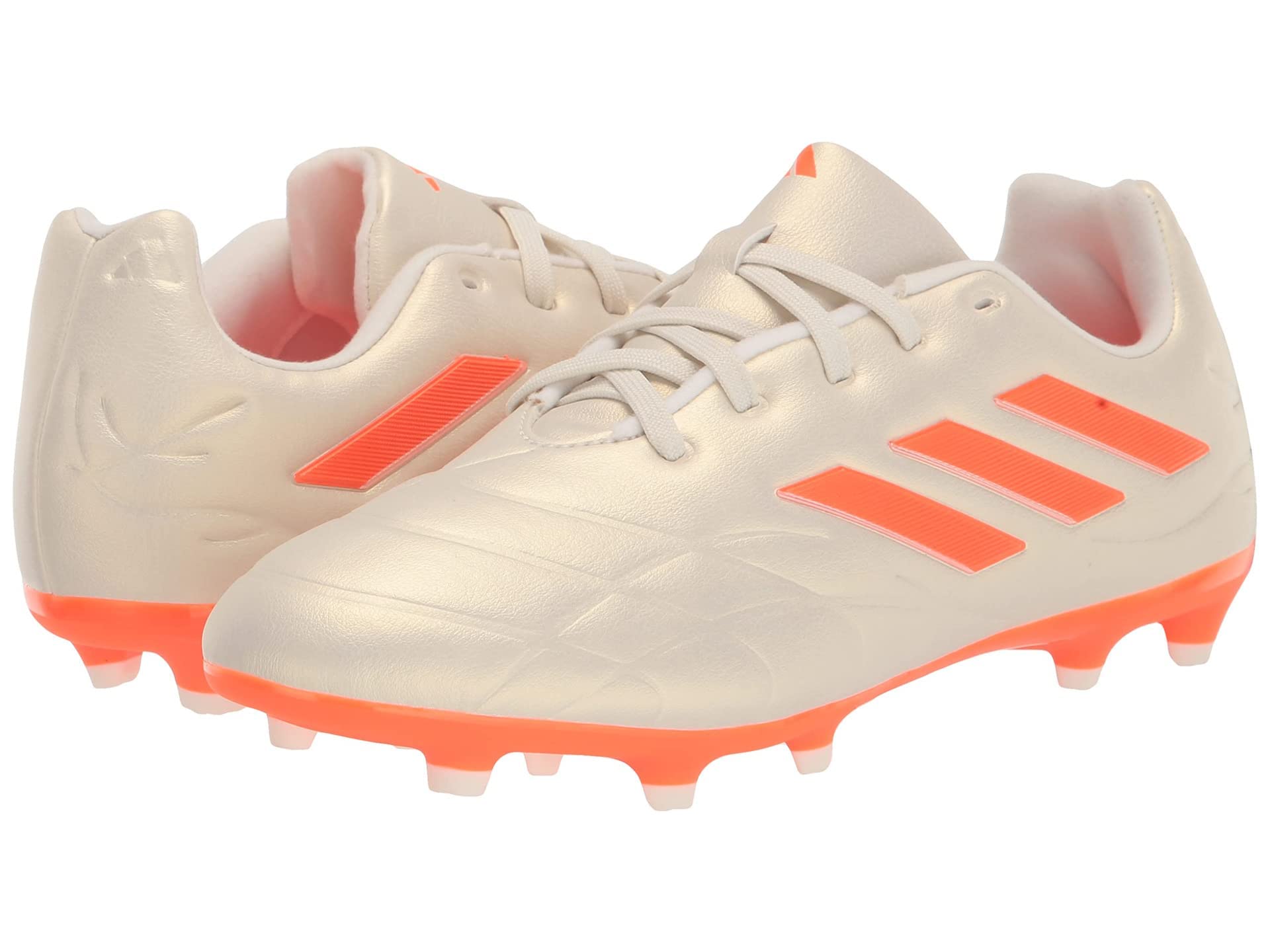 Adidas Kids' Copa Pure.3 Firm Ground Soccer Cleats - Lightweight Youth Football Shoes for Boys & Girls - Perfect for Outdoor Matches, Training, and Grass Field Play