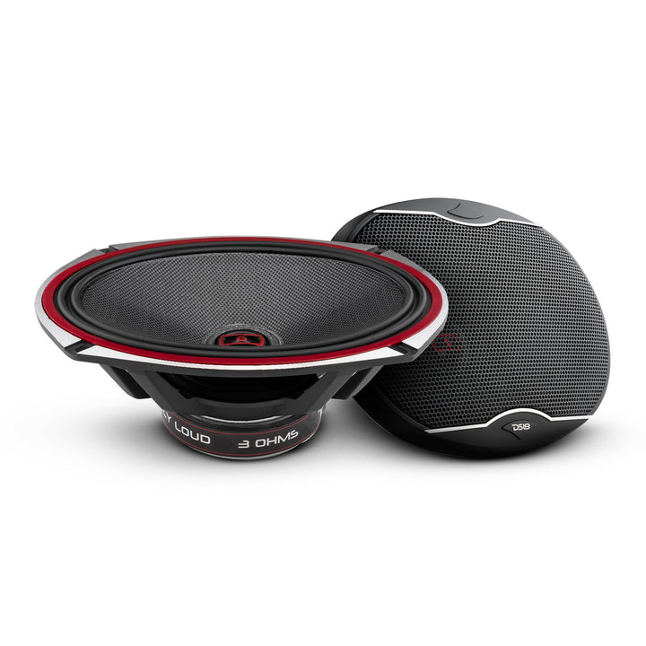 DS18 2005-2021 Toyota Tacoma Double & Access Cab Front/Rear Door Speaker Upgrade Kit - 1800W High Power Replacement Audio System - Perfect for Off-Road Adventures & Daily Commuting