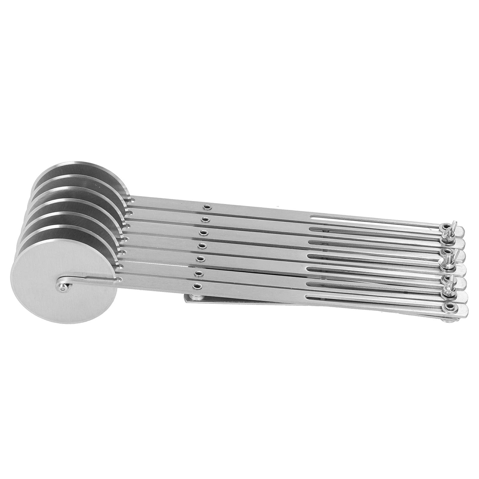 Stainless Steel Pizza Cutter Wheel - Professional Dough Pastry Bread Slicer for Kitchen Baking | Perfect for Homemade Pizza, Cookies & Party Food Prep