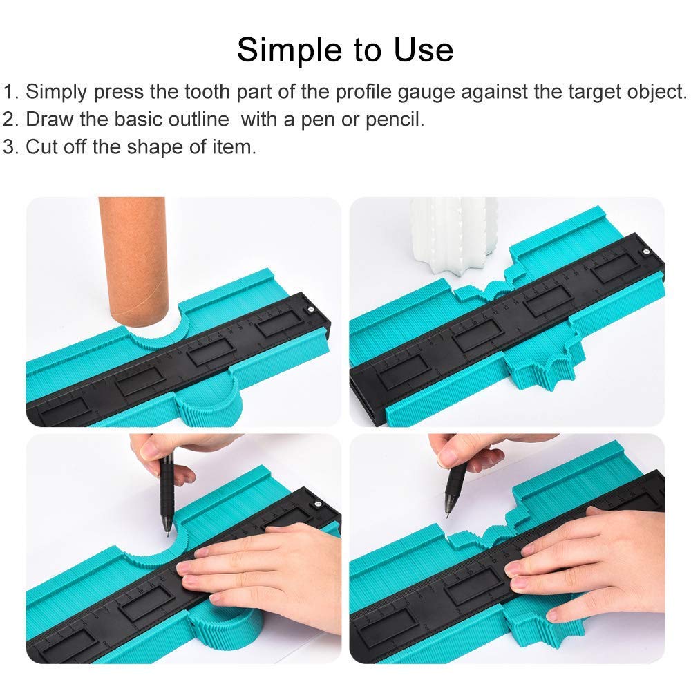 Zyomatiq Contour Gauge Profile Tool - 10