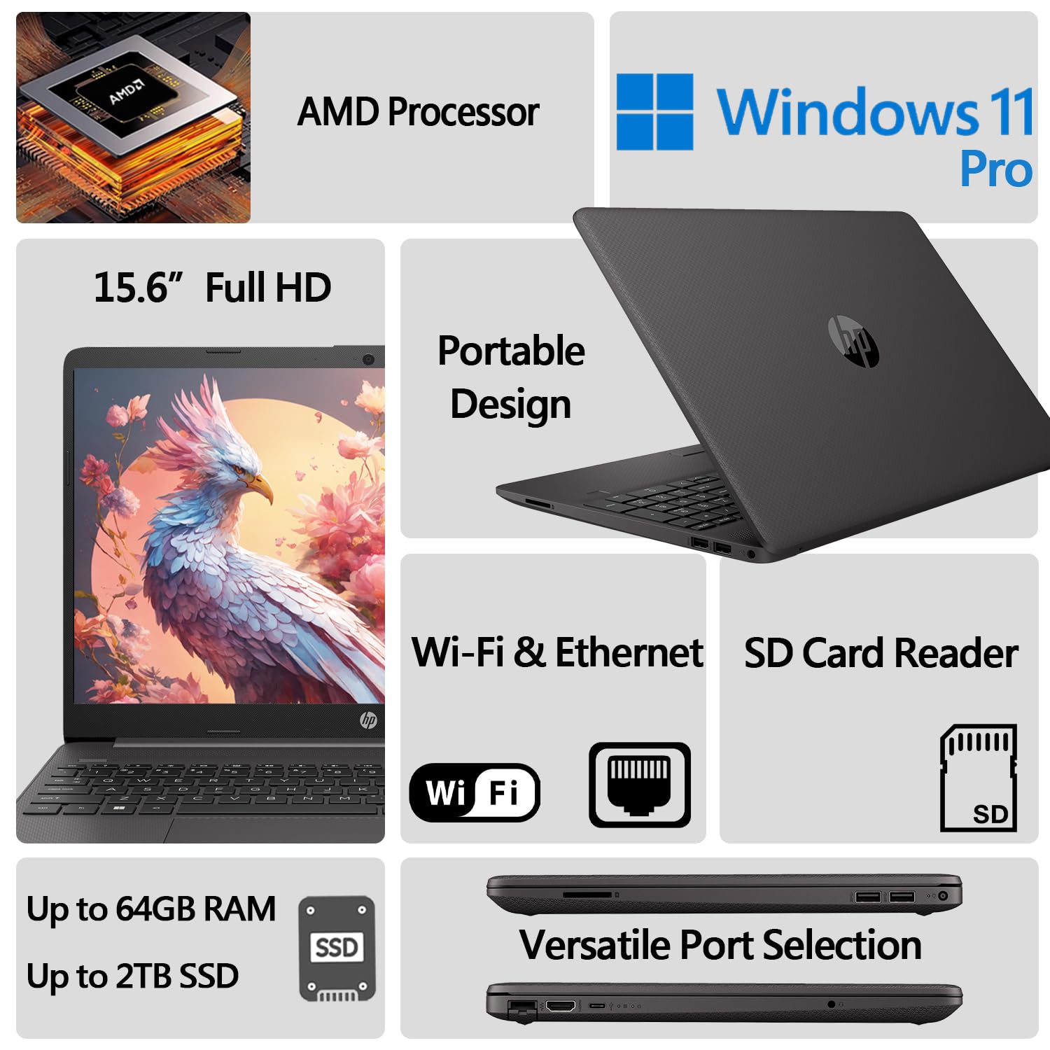 HP New Essential 15.6