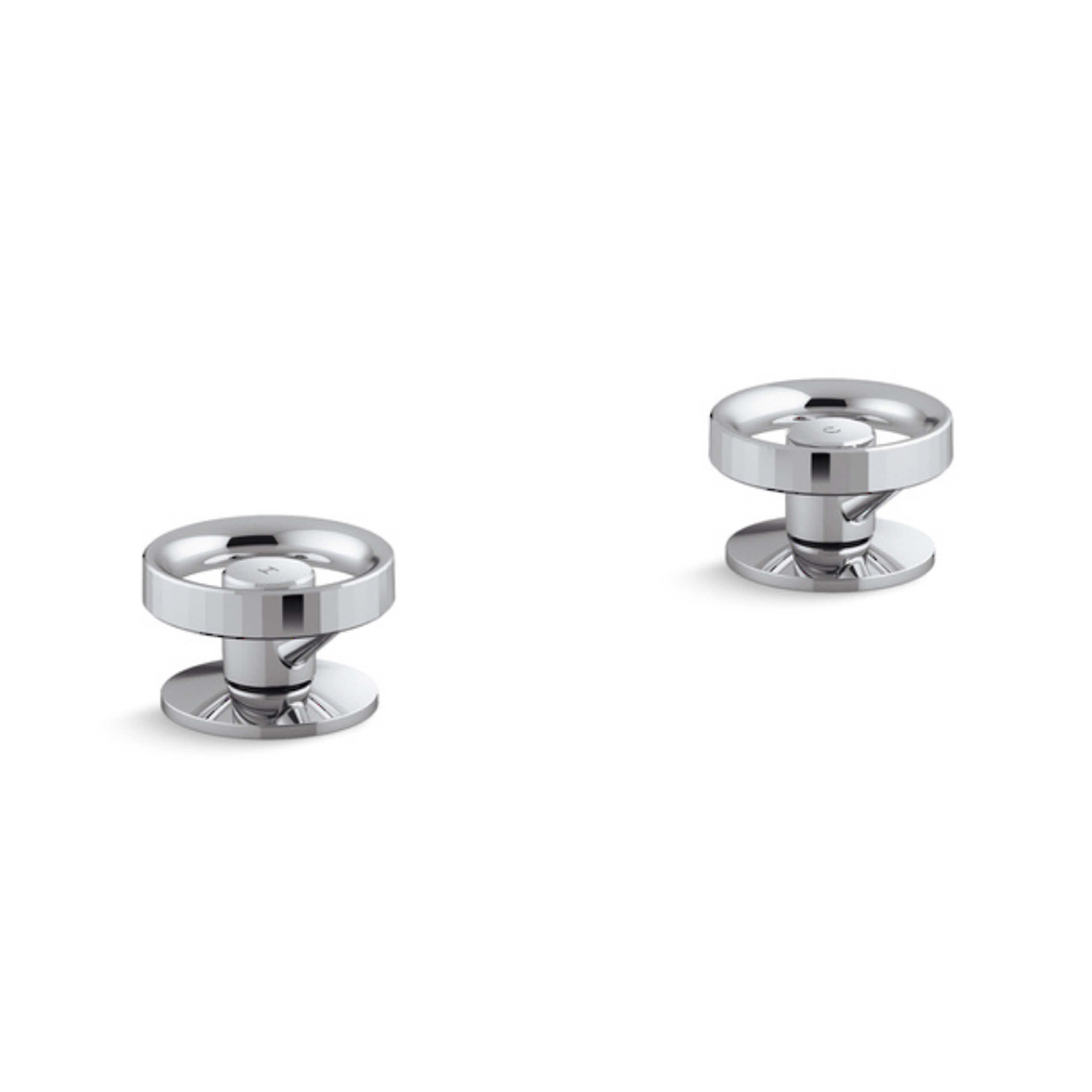Industrial Chrome Handles - Heavy Duty Top Assembly Components for Machinery, Equipment & Toolboxes - Perfect for Industrial, Manufacturing & Workshop Use