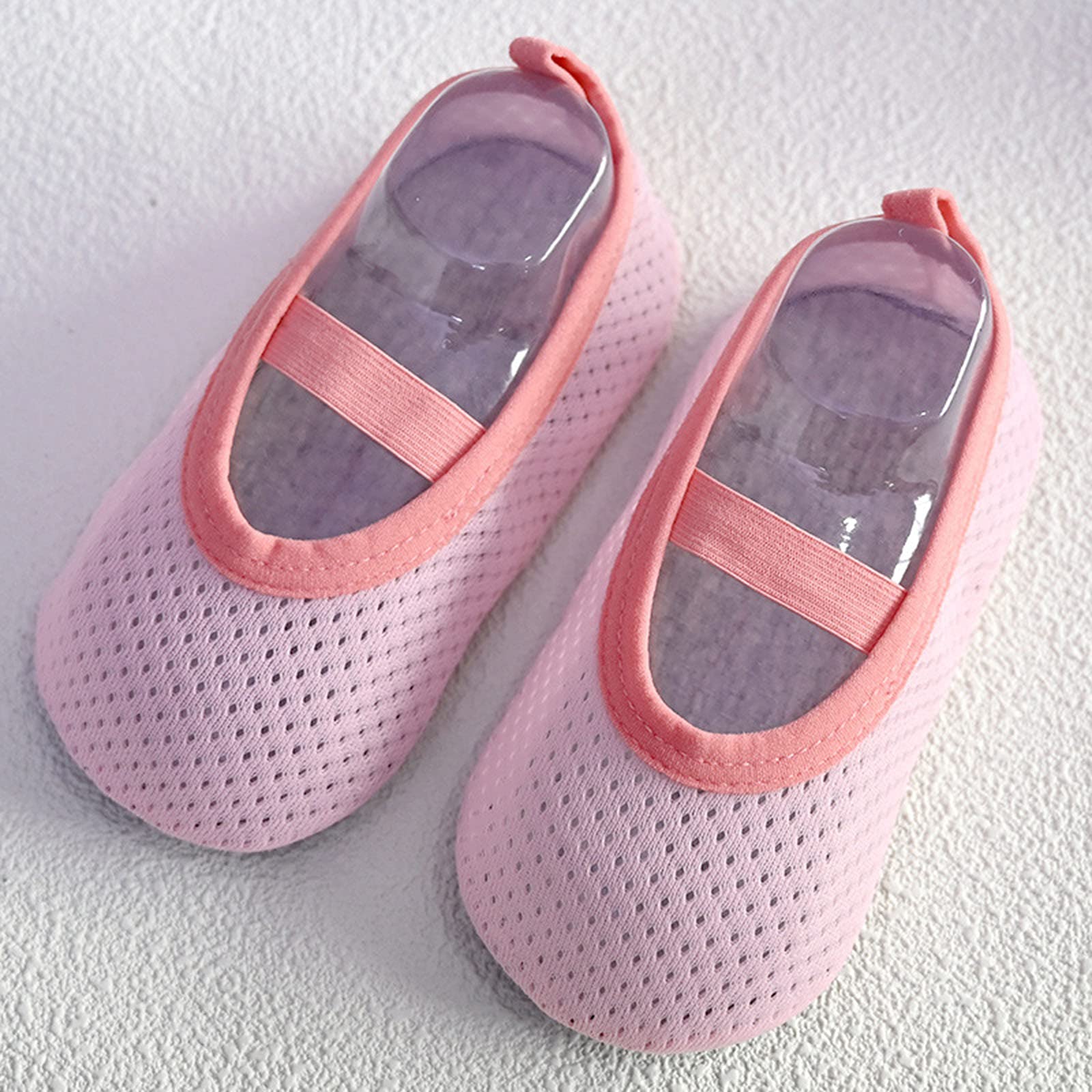 **Quick Dry Kids Water Shoes - Non-Slip Barefoot Swim Shoes for Toddler Boys & Girls, Solid Color Beach Aqua Socks for Pool, Beach, and Water Play**