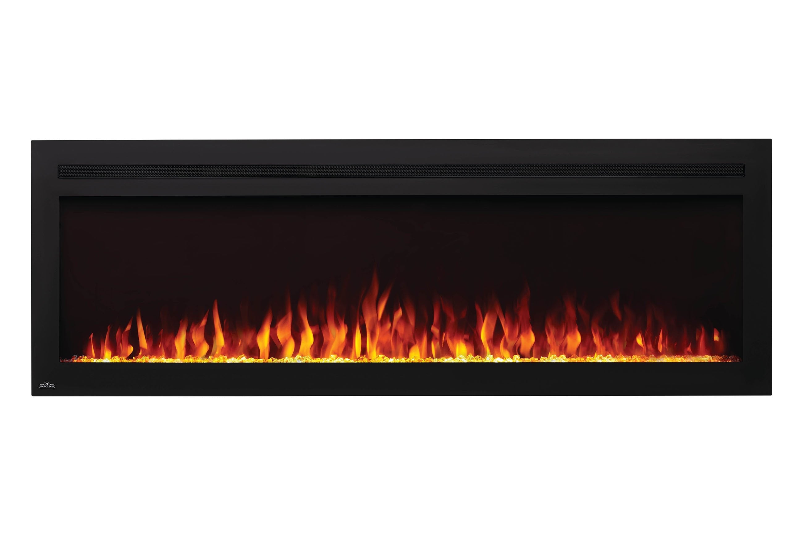Napoleon PurView 60-Inch Wall Mount Electric Fireplace - Recessed or Surface Mount - Modern Home Heating for Living Room & Bedroom