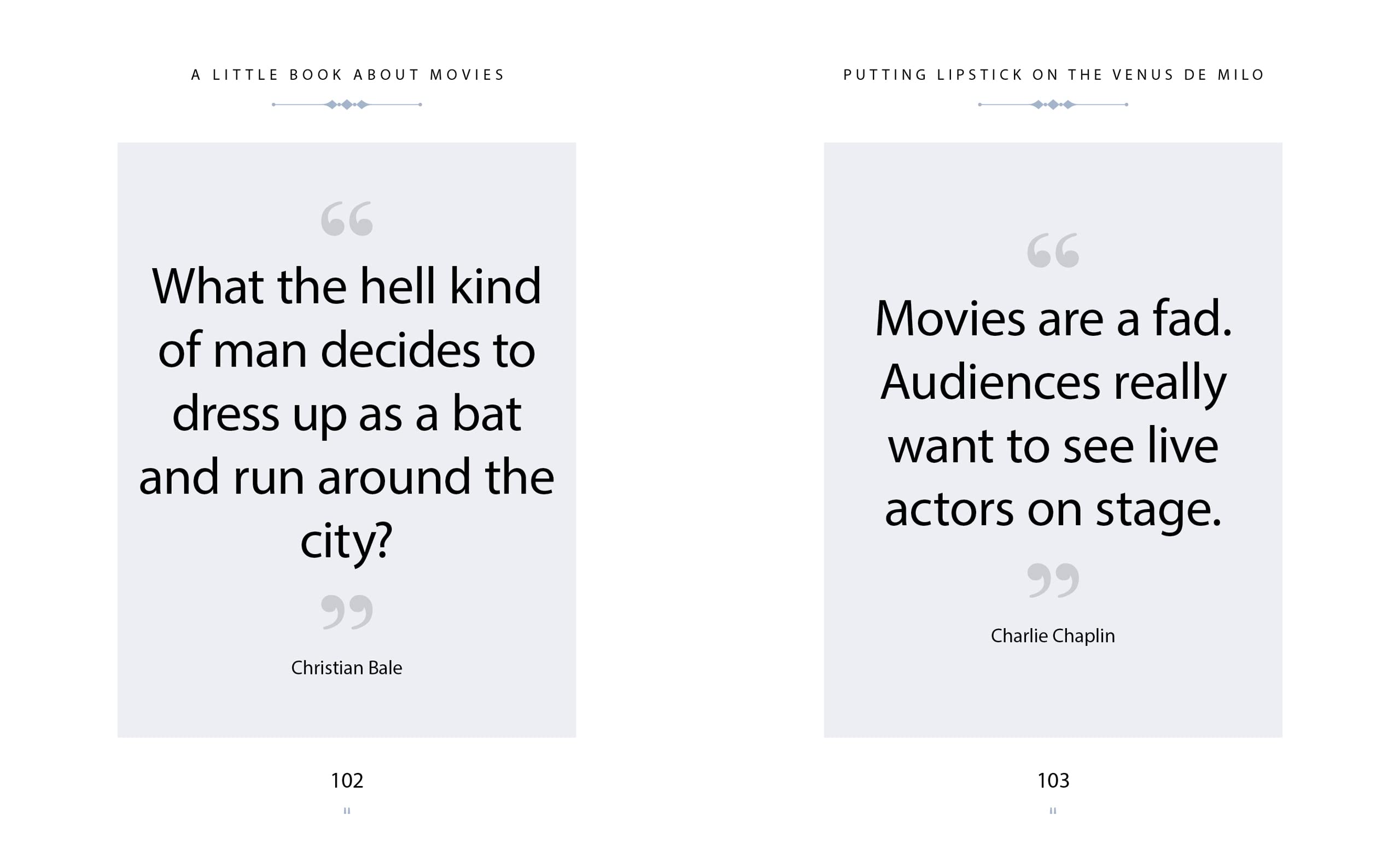 The Little Book About Movies: Inspiring Film Quotes for Cinephiles - Perfect Gift for Movie Lovers & Film Buffs (Little Books of Film & TV) - Great for Birthday Gifts, Coffee Table Decor, and Film Enthusiast Collections