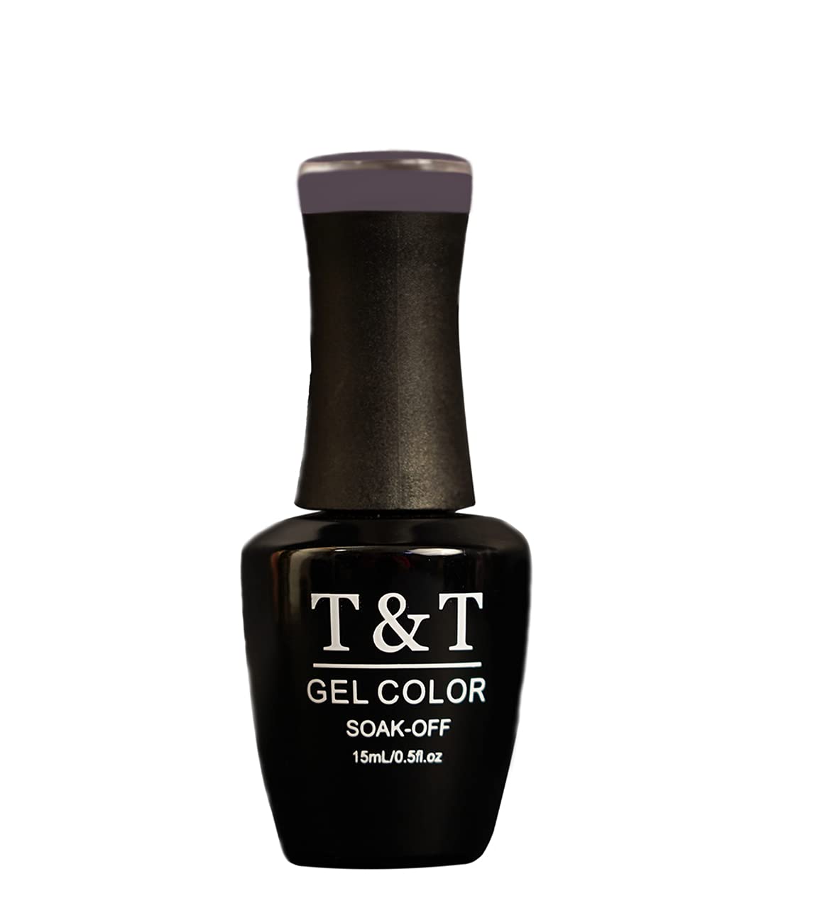 T&T Professional UV LED Gel Nail Polish Kit - 15ml Salon Quality Grey Gel Polish for Manicure & Nail Art | Perfect for Home DIY, Professional Salons & Gifts | Long Lasting Shine for Weddings, Parties & Special Occasions (TNT-GP094)