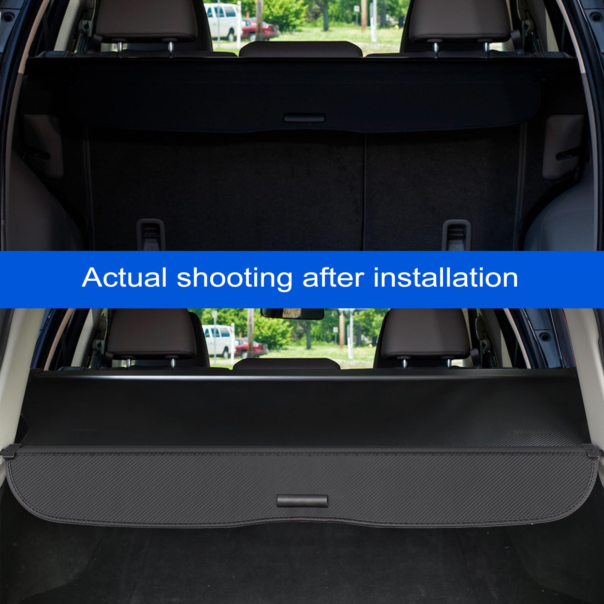 Retractable Cargo Cover for Honda CRV 2012-2016 - Rear Trunk Luggage Security Shield & Sun Shade Protector | Perfect for Road Trips, Grocery Hauling & Outdoor Adventures