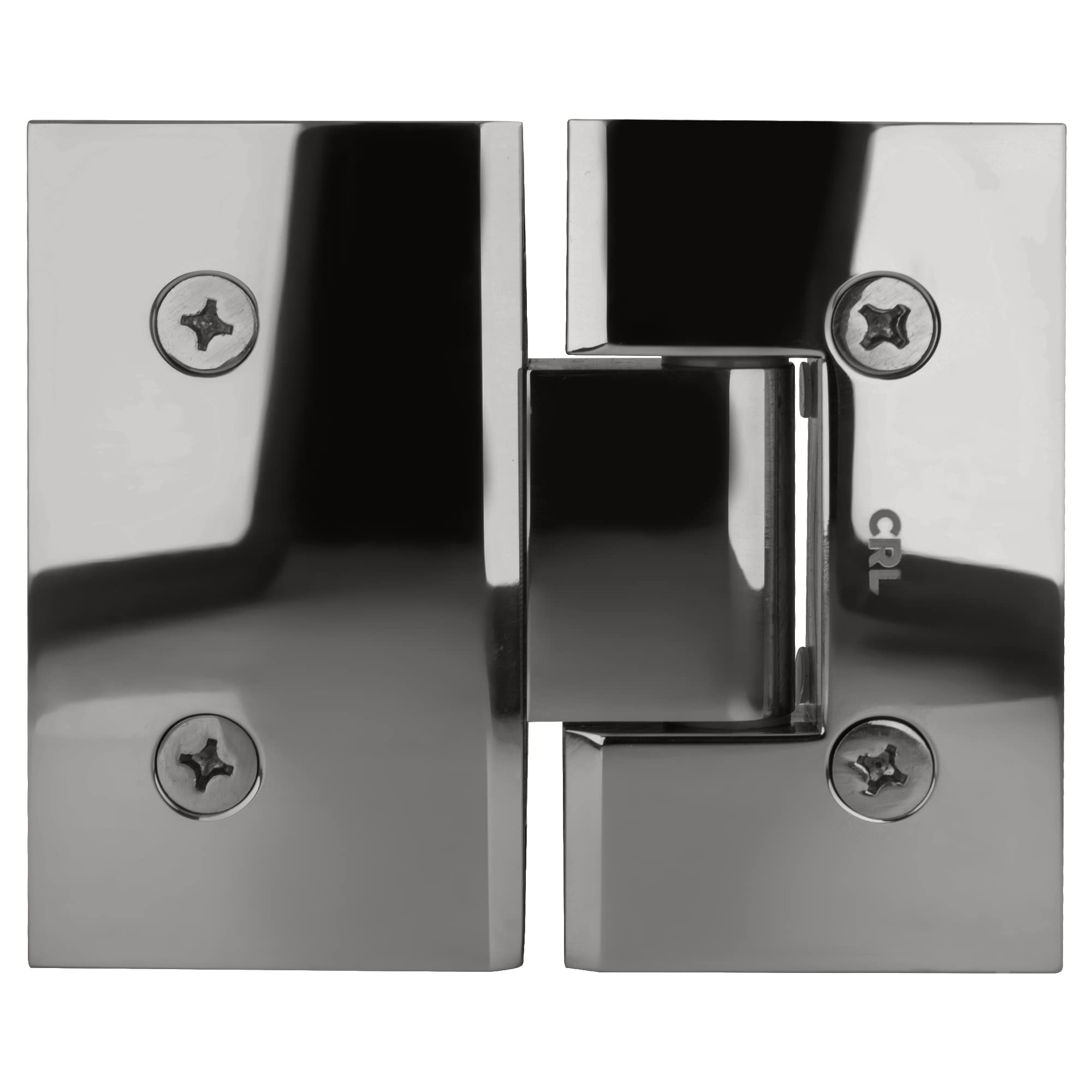 CRL V1E180CH Chrome Vienna 180 Series Glass-to-Glass Hinge - Premium Cabinet Hardware for Shower Doors & Glass Partitions - Perfect for Modern Bathroom & Commercial Spaces