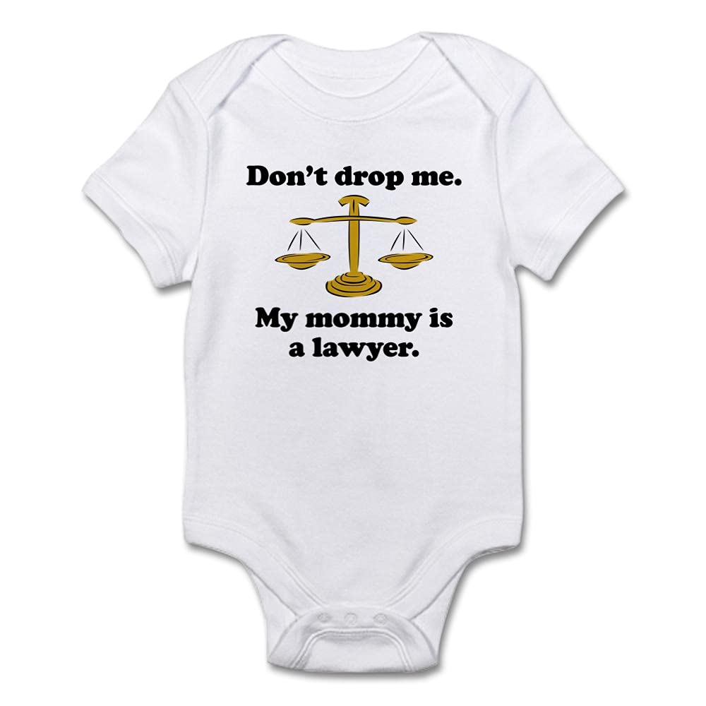 My Mommy is A Lawyer Baby Bodysuit - Cute Infant Onesie for Proud Legal Moms | Perfect for Court Visits, Law Office Photos & Family Gatherings