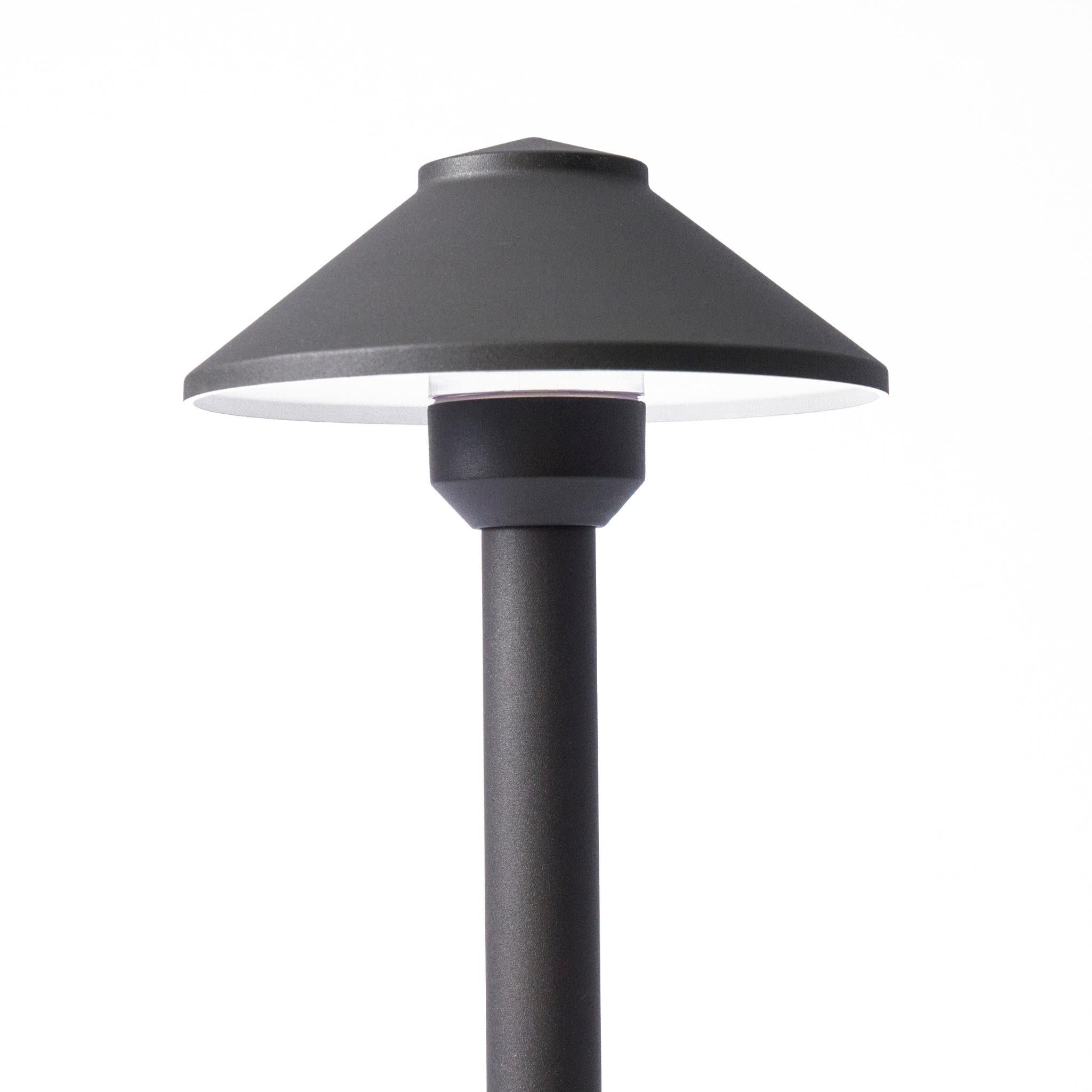 Premium Outdoor Pathway Lights - Waterproof LED Landscape Lighting for Driveways, Gardens & Walkways - Durable Cast Aluminum Design - Perfect for Patios, Yards & Commercial Areas (Black)