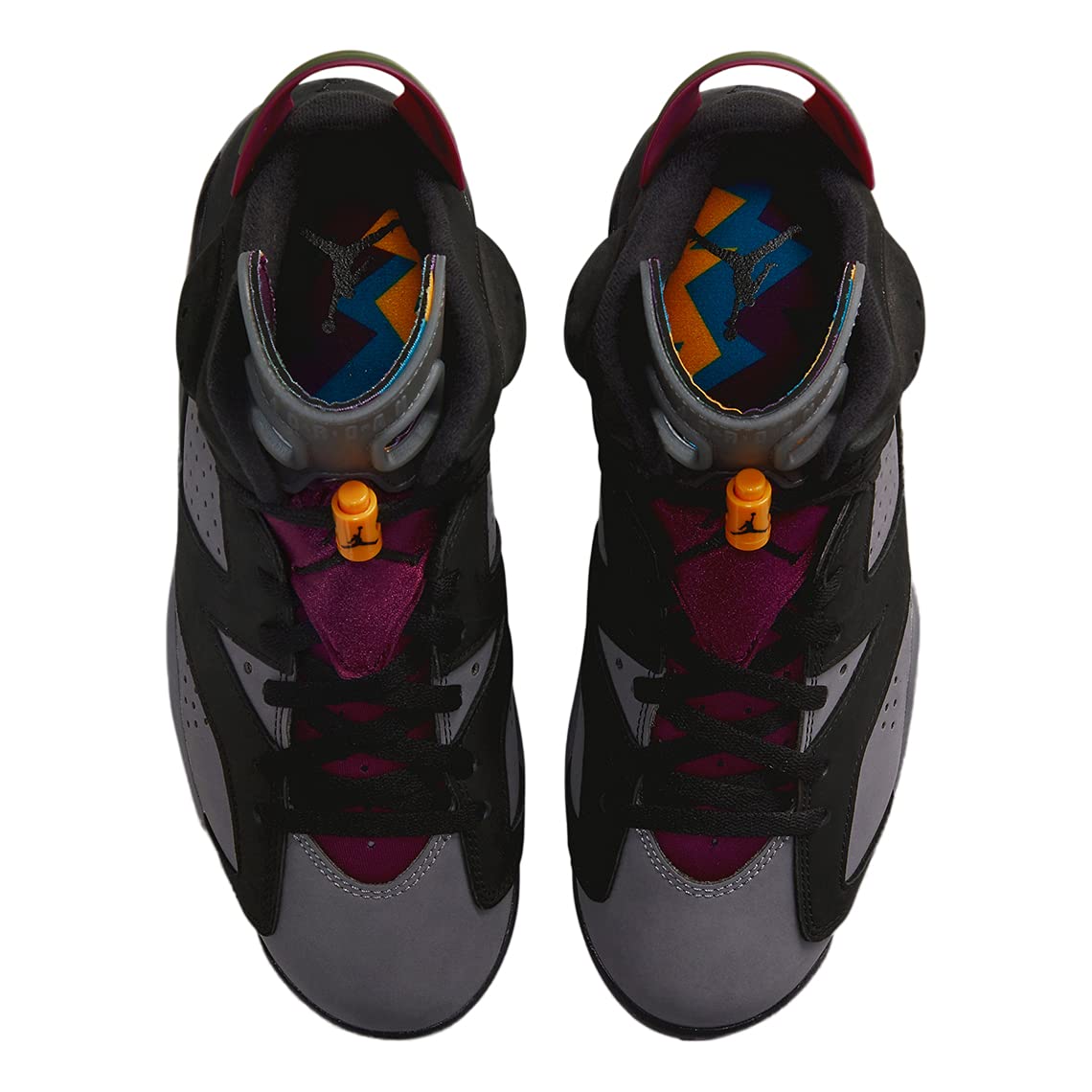 Jordan Men's Air Jordan 6 Retro Basketball Shoes CT8529-063 Bordeaux - Size 8 | Classic Sneakers for Streetwear, Basketball & Casual Outfits