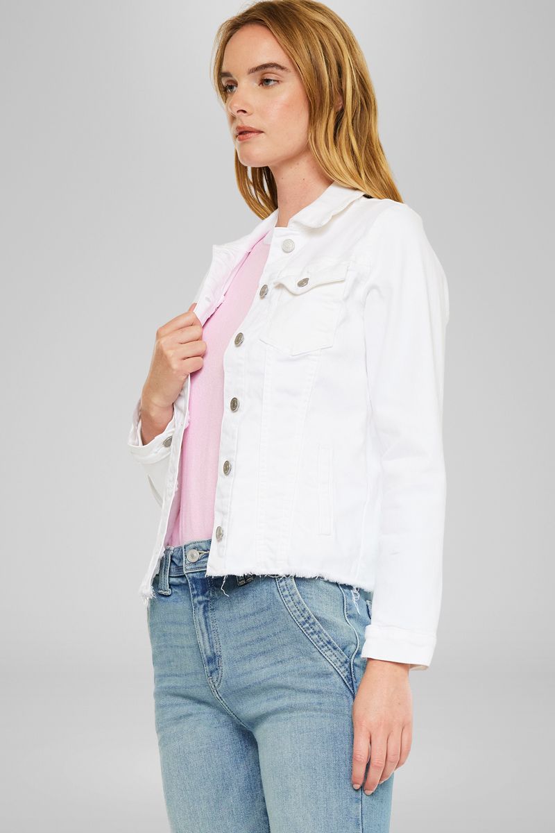 Stylish Jane Denim Jacket for Women - Trendy Lightweight Denim Jacket with Classic Fit - Perfect for Casual Outfits, Spring Layering & Everyday Wear