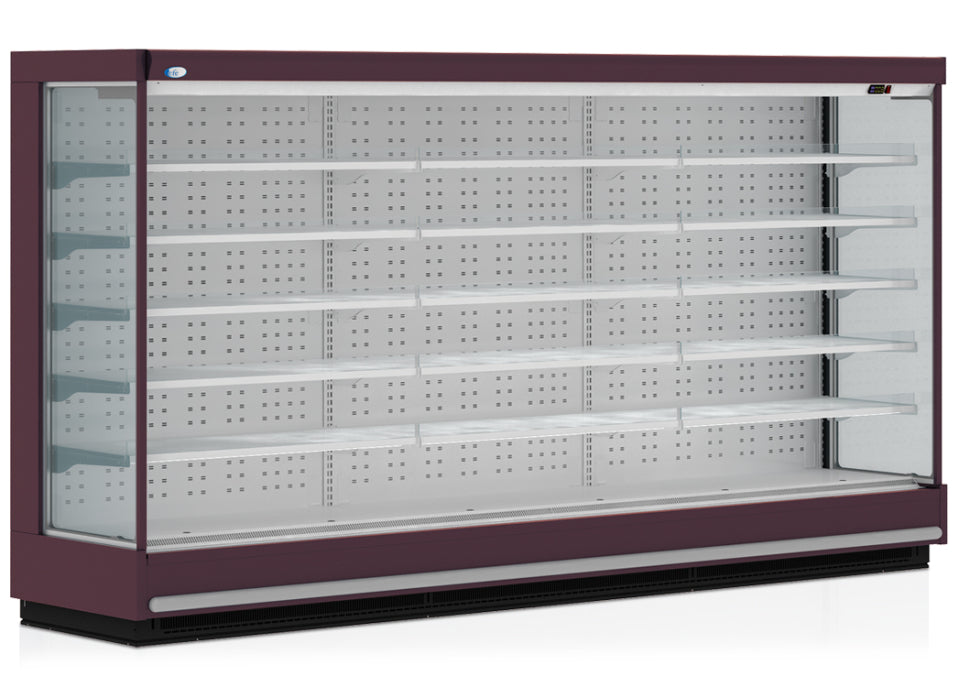 Atlantic® VME31DL8706 Milan Open Merchandiser - 6'W x 31D x 87H Commercial Refrigerator Display Case for Retail Stores, Supermarkets & Convenience Stores