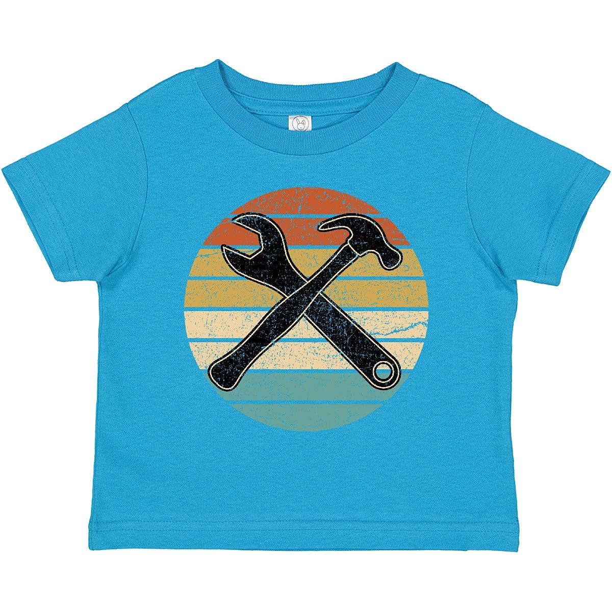Inktastic Mechanic Tool Set Toddler T-Shirt - Funny Handyman Design for Boys & Girls - Perfect for DIY Enthusiasts, Construction Theme Parties, and Playtime Dress-Up