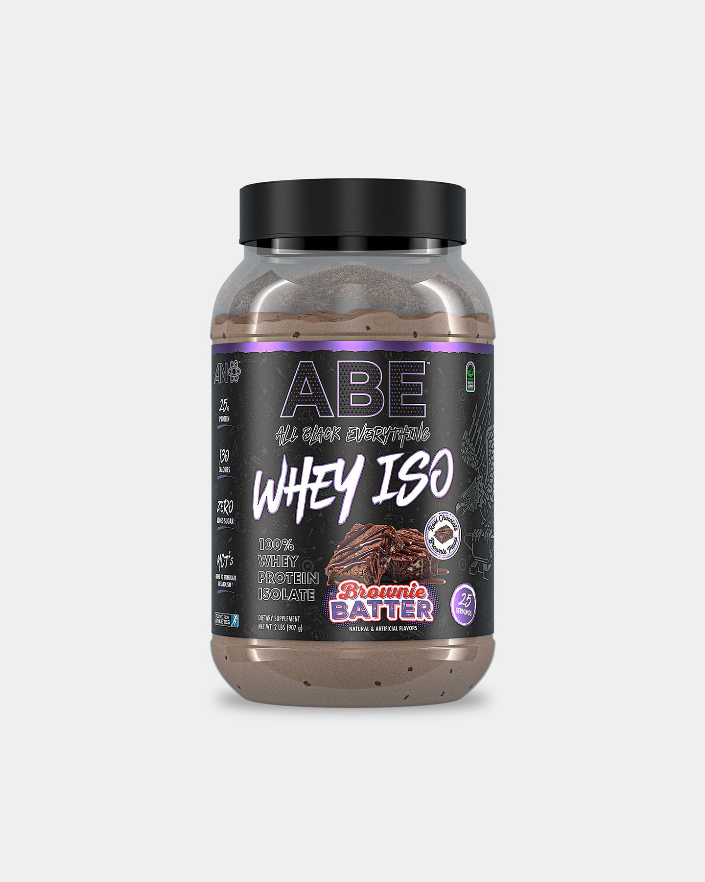 ABE Whey Protein Isolate Powder - Premium Low Carb High Protein Supplement for Muscle Growth & Recovery - Ideal for Post-Workout, Weight Loss & Fitness Enthusiasts