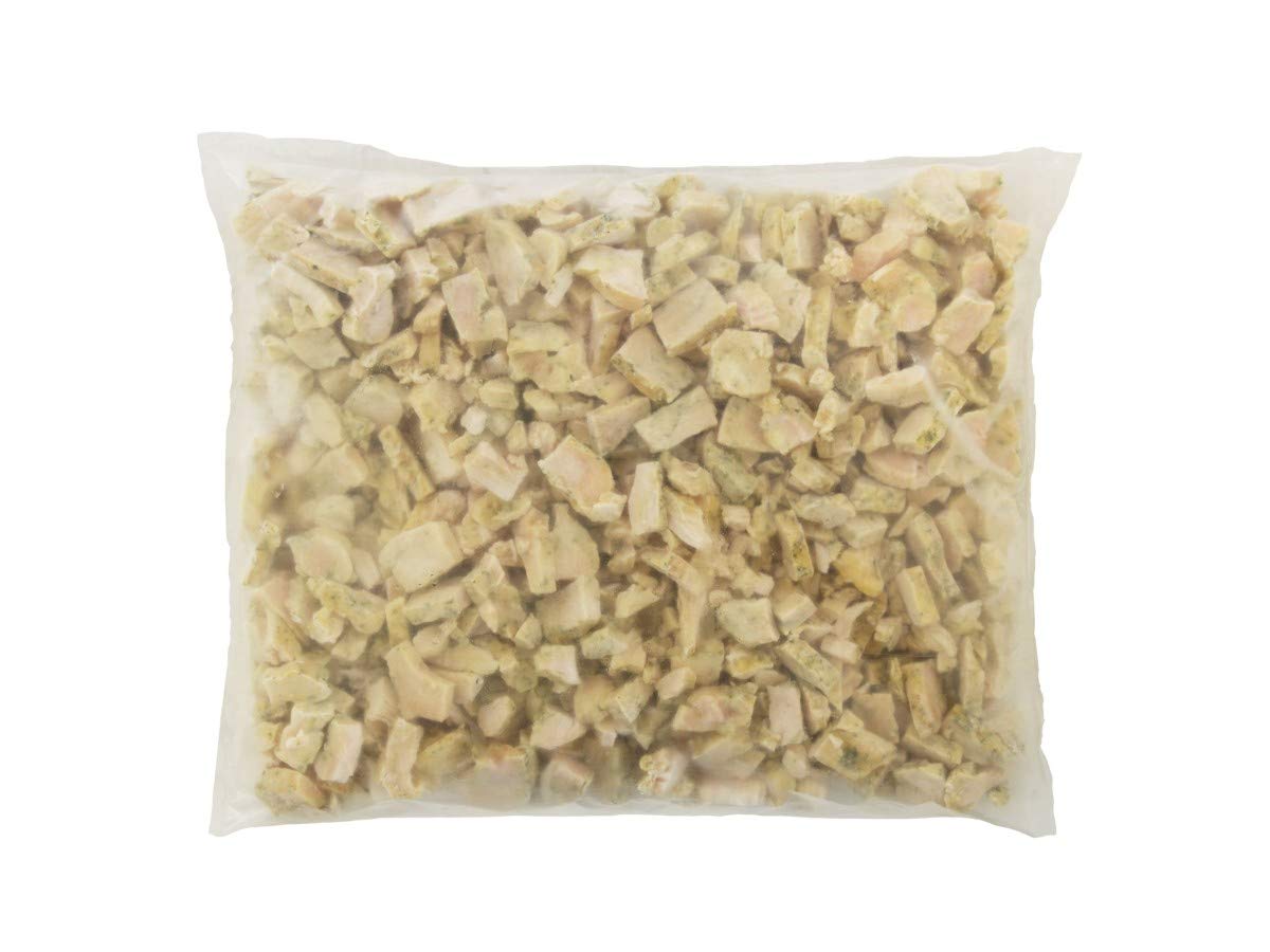 Chik N Zips Garlic Herb Sliced Chicken Breast Strips - 10 Pound Pack | Premium Pre-Cooked Chicken for Salads, Wraps & Meal Prep | High Protein Snack