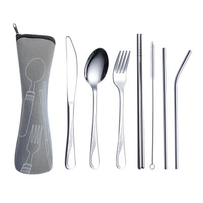Premium Stainless Steel Mirror Polished Cutlery Set - 24-Piece Forks, Spoons & Steak Knives - Durable Kitchen Cutlery for Home, Restaurant & Pub Use - Dishwasher Safe - Perfect for Dining, Entertaining & Commercial Food Service