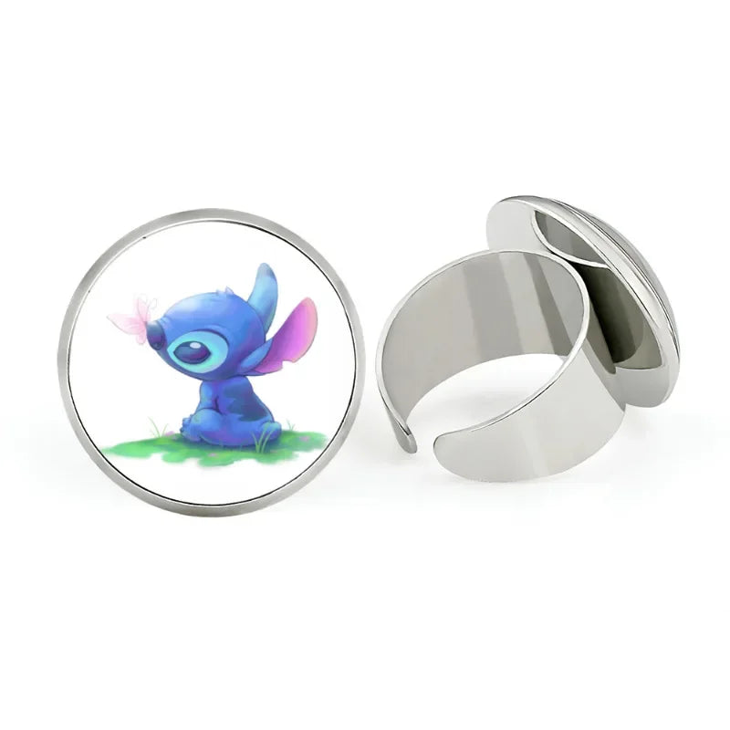 Disney Cartoon Character Rings for Kids - Fun & Colorful Jewelry for Birthday Gifts, Party Favors & Dress-Up Play