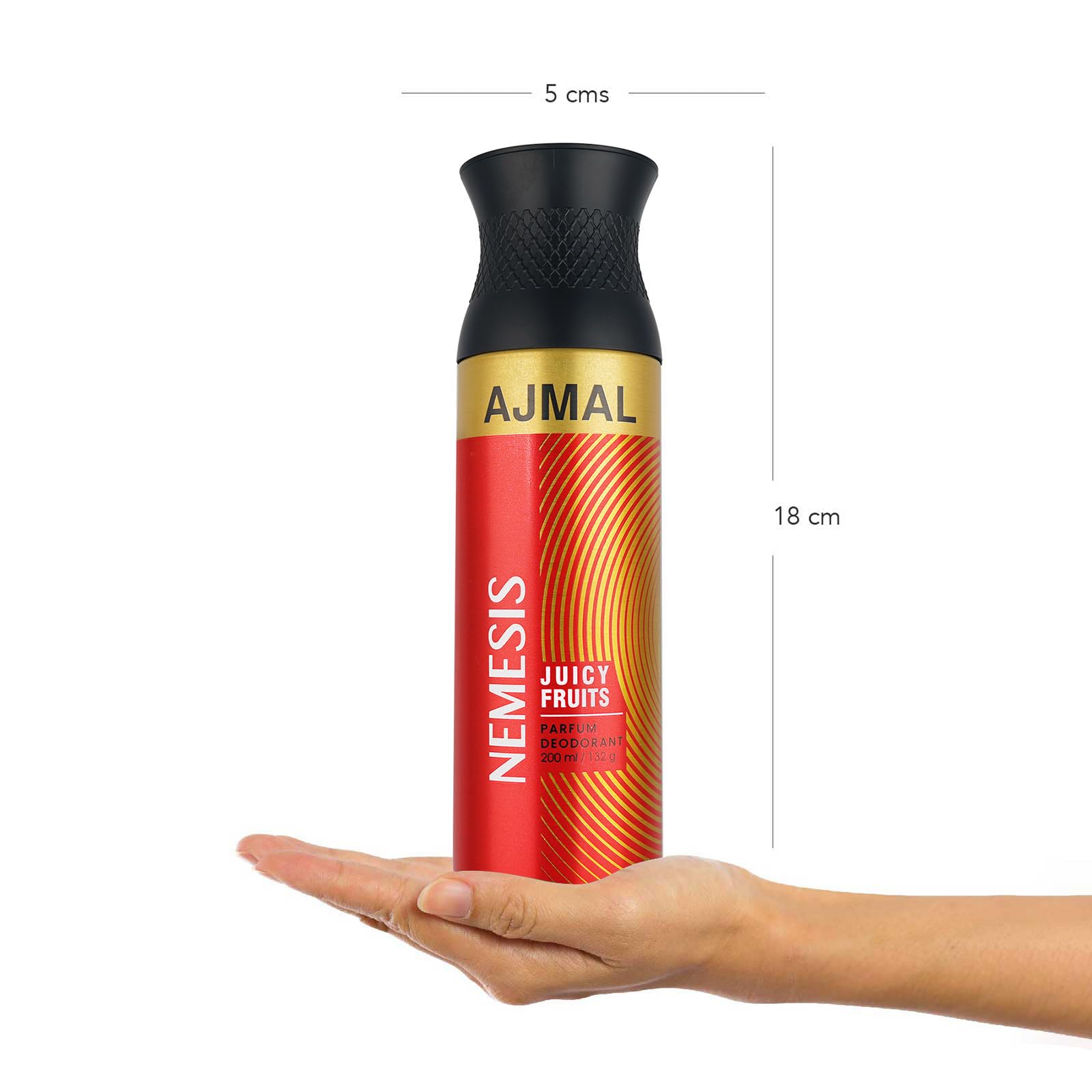 Ajmal Nemesis Deodorant Body Spray for Men & Women - Woody Fruity Musky Fragrance Long Lasting Perfume Gift Set | Perfect for Daily Wear, Office & Special Occasions