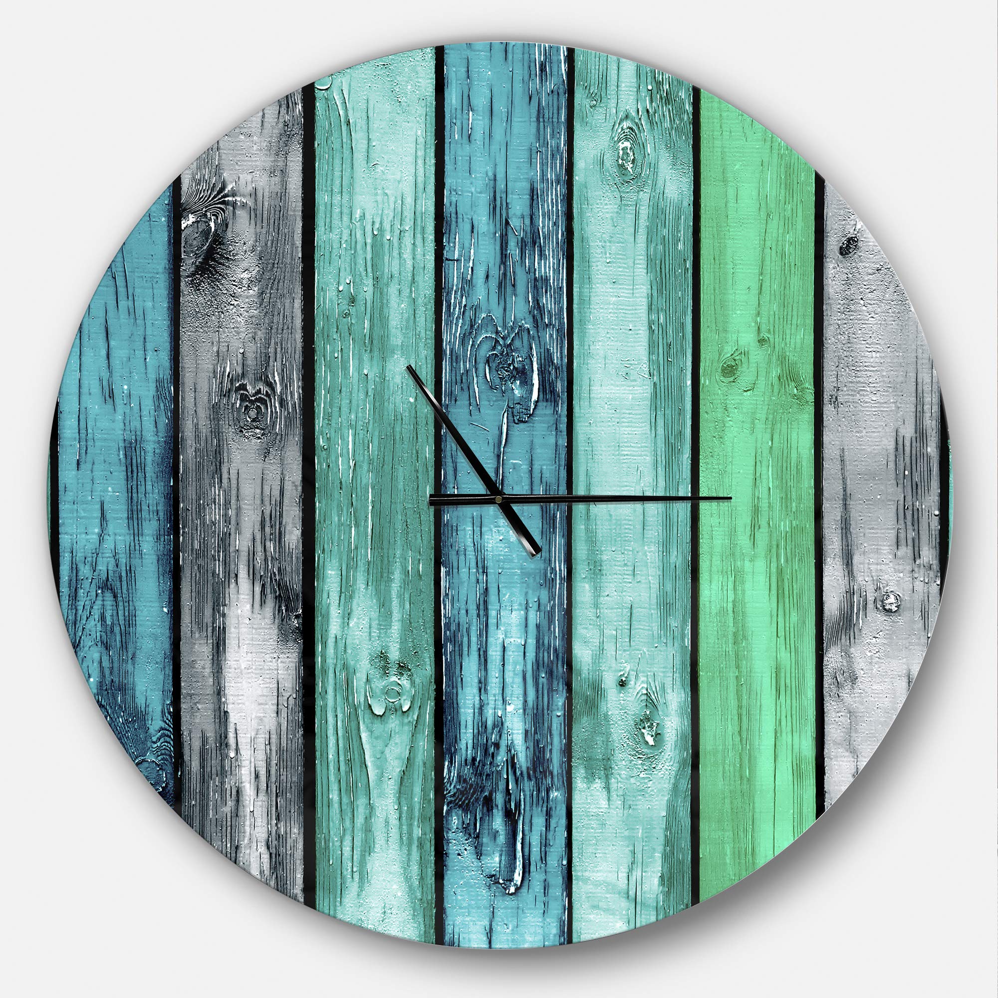 Designart Squad Goals Fashion 3-Panel Wall Clock - Modern Metal Wall Art for Home, Living Room, Bedroom & Office Decor | Perfect for Gifts, Housewarming & Interior Design