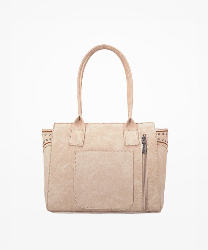 Montana West Concealed Carry Tote Bag with Buckle - Stylish CCW Purse for Women | Perfect for Everyday Use, Travel & Self-Defense