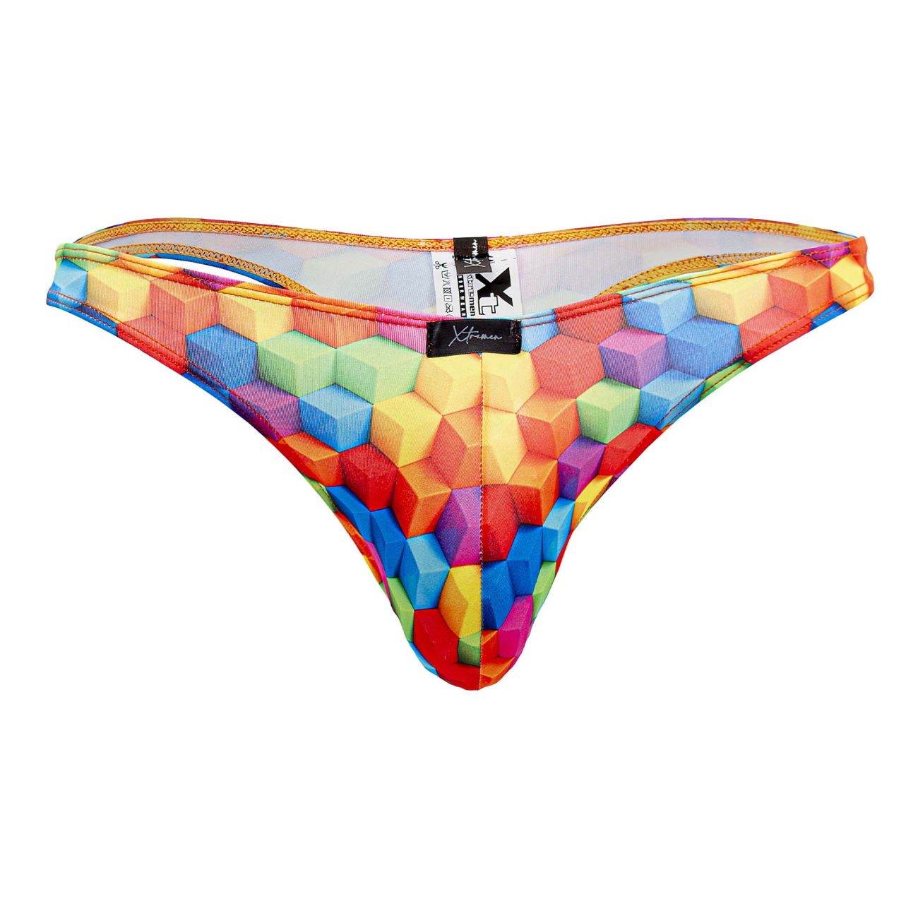 Xtremen Printed Thong 91171 - Sexy Women's Underwear, Comfortable Lingerie for Everyday Wear - Perfect for Date Night, Beach, and Sleepwear