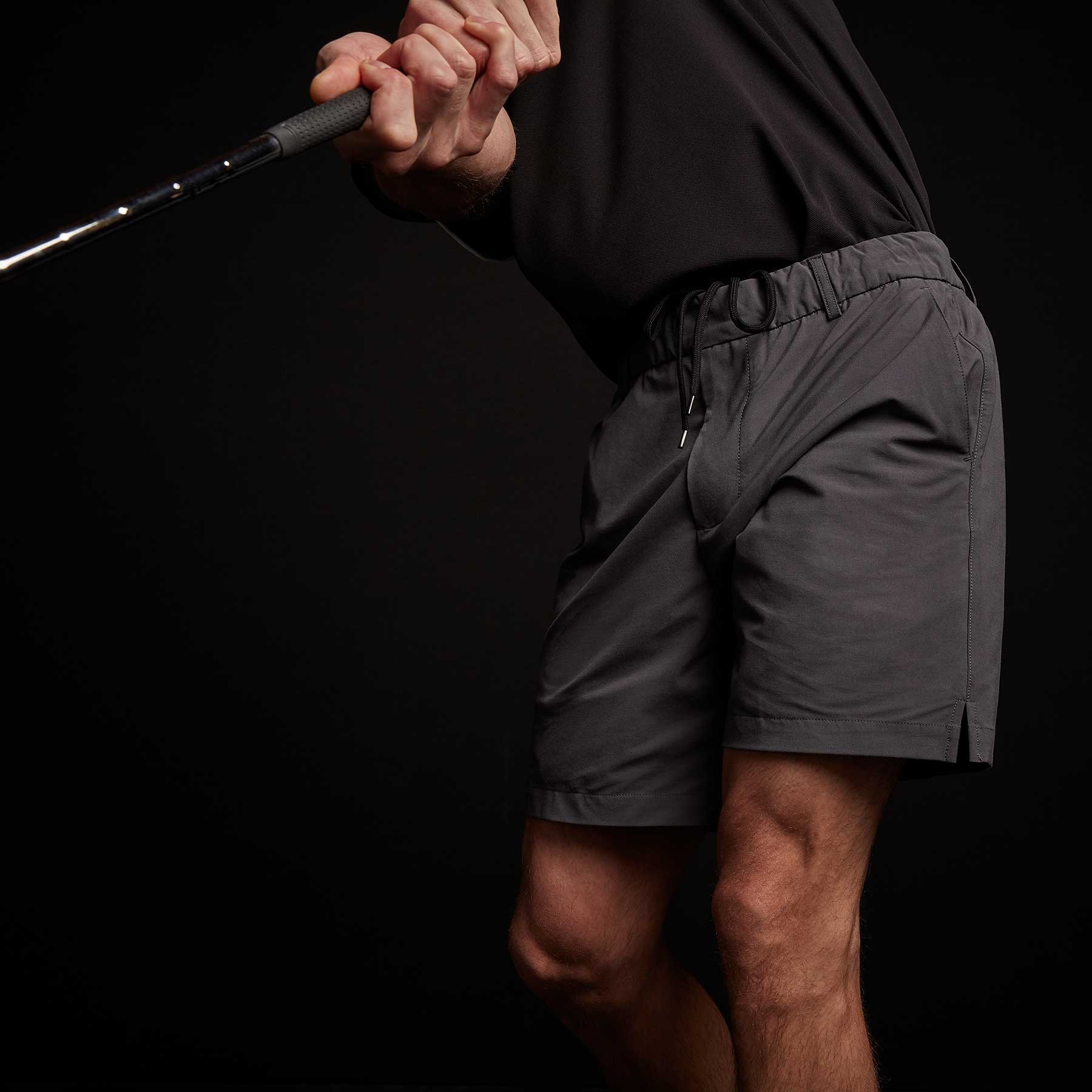 **Men's Golf Shorts - Lightweight & Breathable Abyss Blue Performance Shorts for Golfing & Casual Wear**