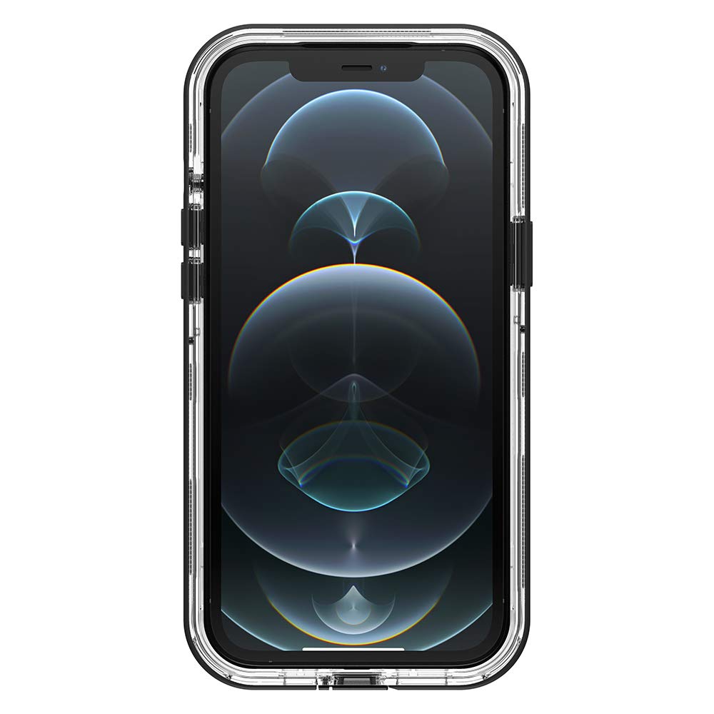 LifeProof Next Series Waterproof Case for iPhone 12 Pro Max - Black Crystal Clear Protective Cover (24 Pack) | Shockproof & Drop Protection for Outdoor, Sports & Daily Use