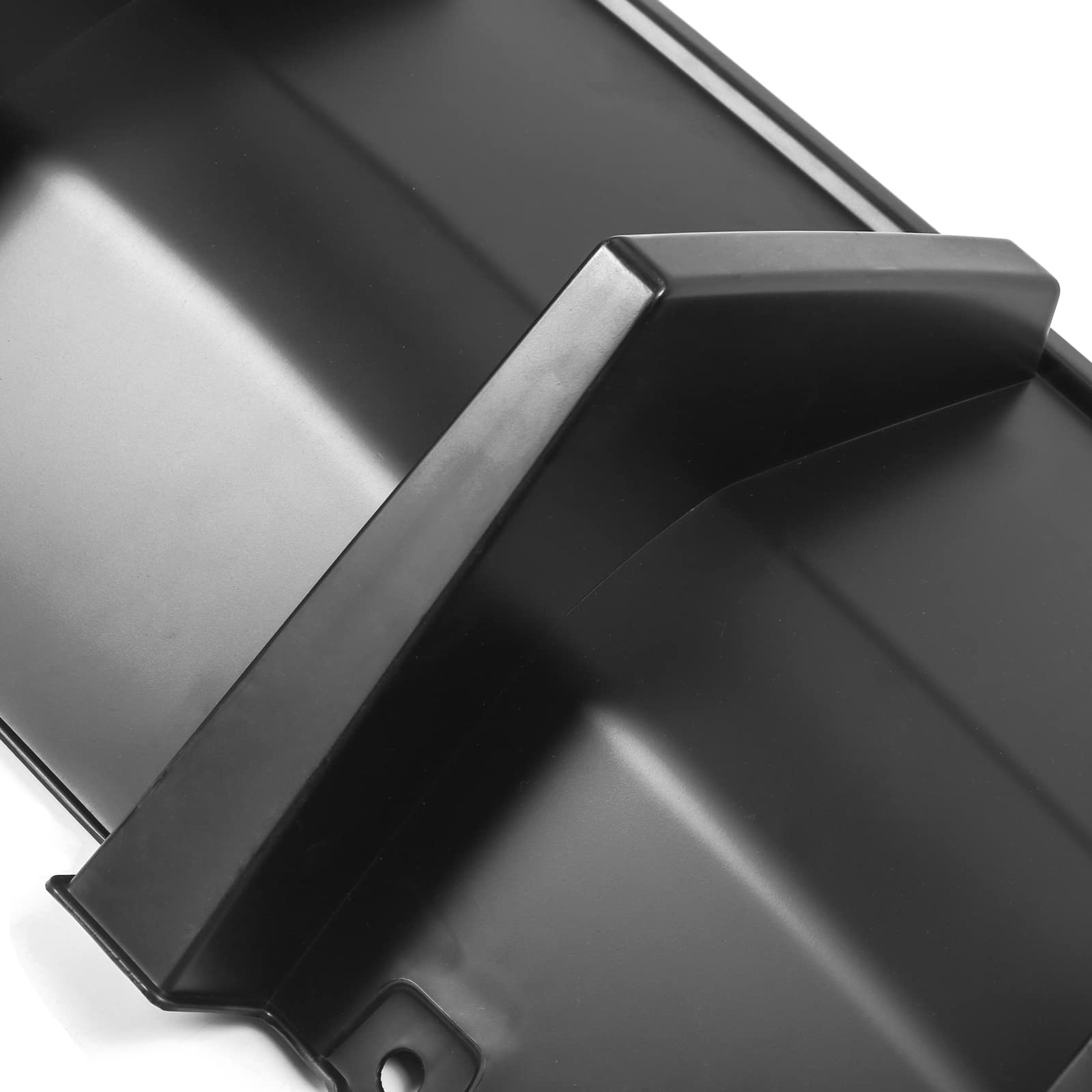 IKON MOTORSPORTS Rear Diffuser for 2020-2023 Dodge Charger Widebody - Matte Black PP Bumper Lip with 4 Fins | Aggressive Styling Upgrade for Street Racing & Car Shows