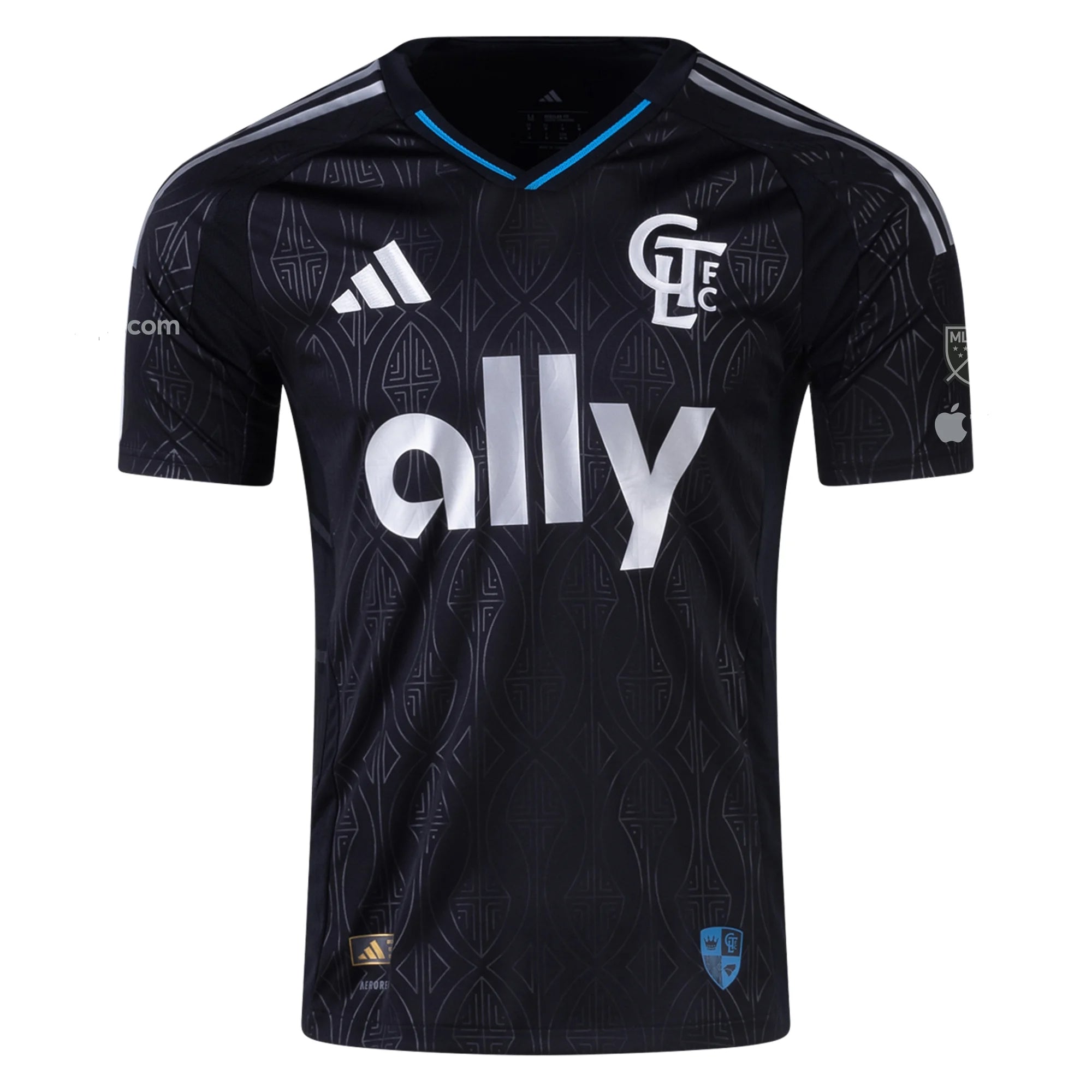 Adidas Liel Abada Charlotte FC Authentic Away Soccer Jersey 25/26 - Black - Official MLS Player Jersey for Fans & Supporters - Perfect for Game Day, Collecting, and Soccer Enthusiasts