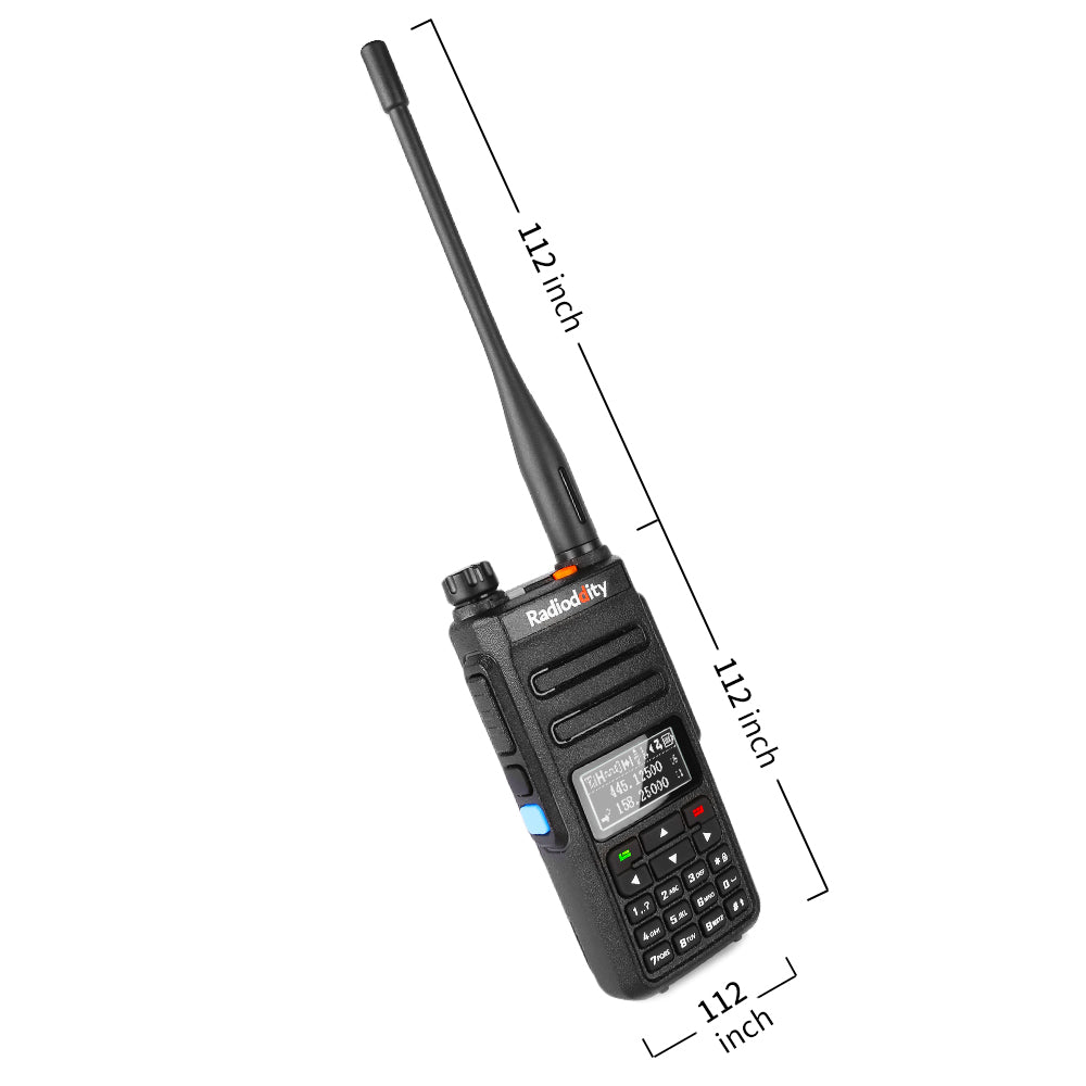 GD 77 Dual Band DMR Digital Radio with Inverted Display - Ideal for Amateur Radio, Emergency Communication & Outdoor Adventures
