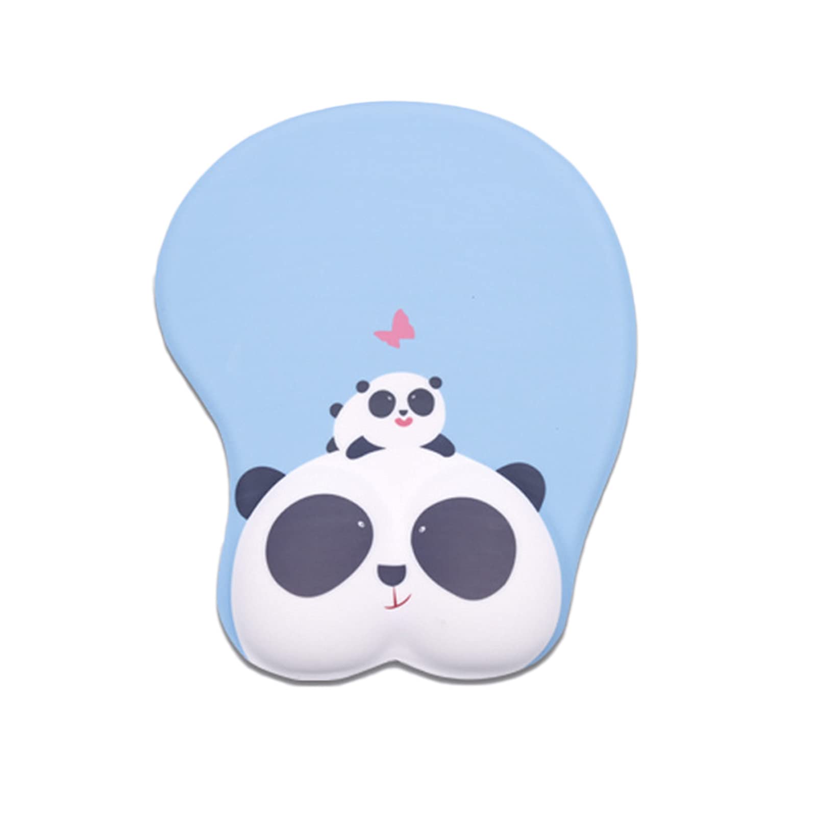 Goodilest Gaming Mouse Pad - Anti-Slip Thickened Mouse Mat with 3D Cartoon Wrist Rest for PC, Laptop & Office Use | Cute Creative Design for Gamers & Computer Work