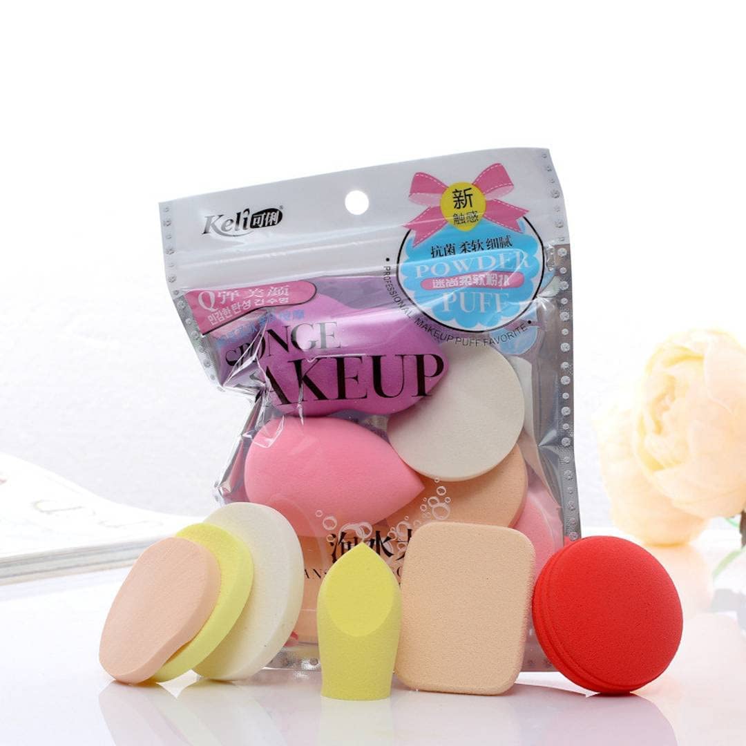 Harsh Love Makeup Sponge Beauty Blender Puff Set of 6 - Foundation & Powder Blending Sponges for Flawless Makeup Application | Perfect for Liquid, Cream & Powder Cosmetics | Great for Travel & Professional Makeup Kits