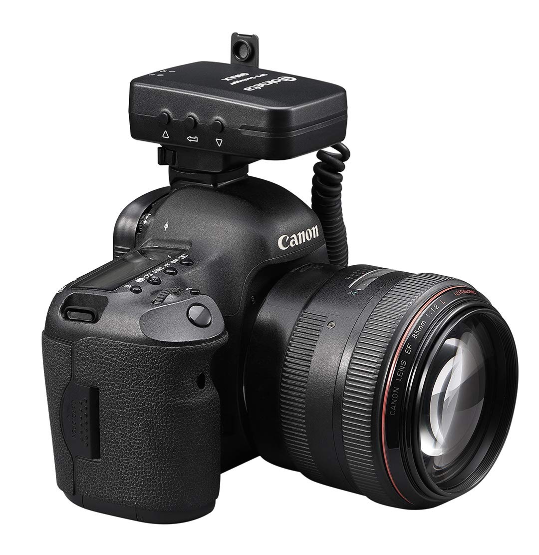 Solmeta GMAX-EOS2 GPS Geotagger with Bluetooth Shutter Control - Compatible with Canon GP-E2, EOS DSLR, Rebel, R & RP Mirrorless Cameras - Perfect for Travel Photography, Geotagging & Remote Shooting