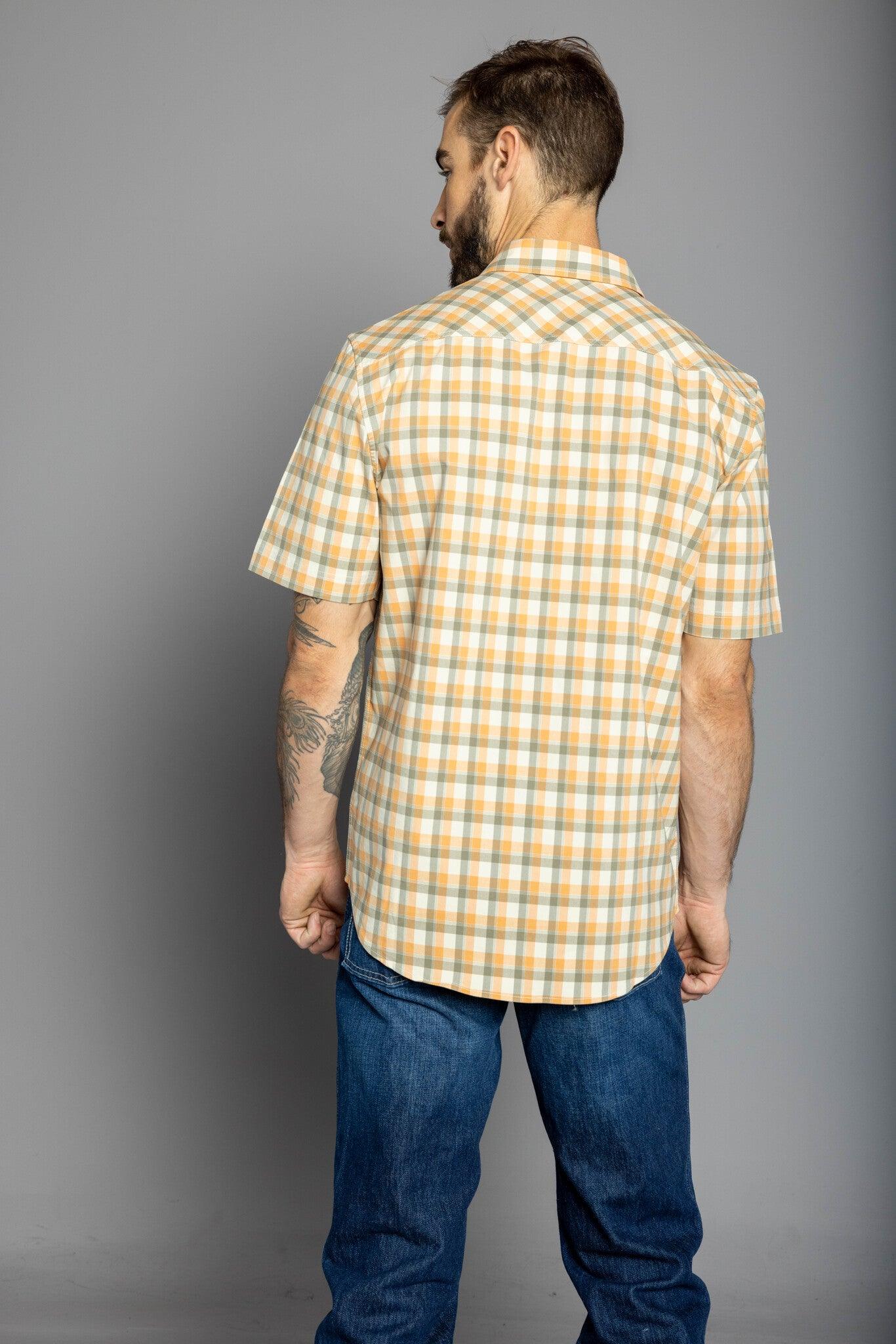 Stylish Go Round Plaid Dress Shirt for Men - Casual & Formal Wear - Perfect for Office, Parties & Date Nights