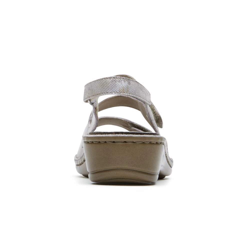 Aravon Women's Comfortable Heeled Sandals for Walking, Dressy & Casual Outfits | Perfect for Work, Weddings & Summer Events