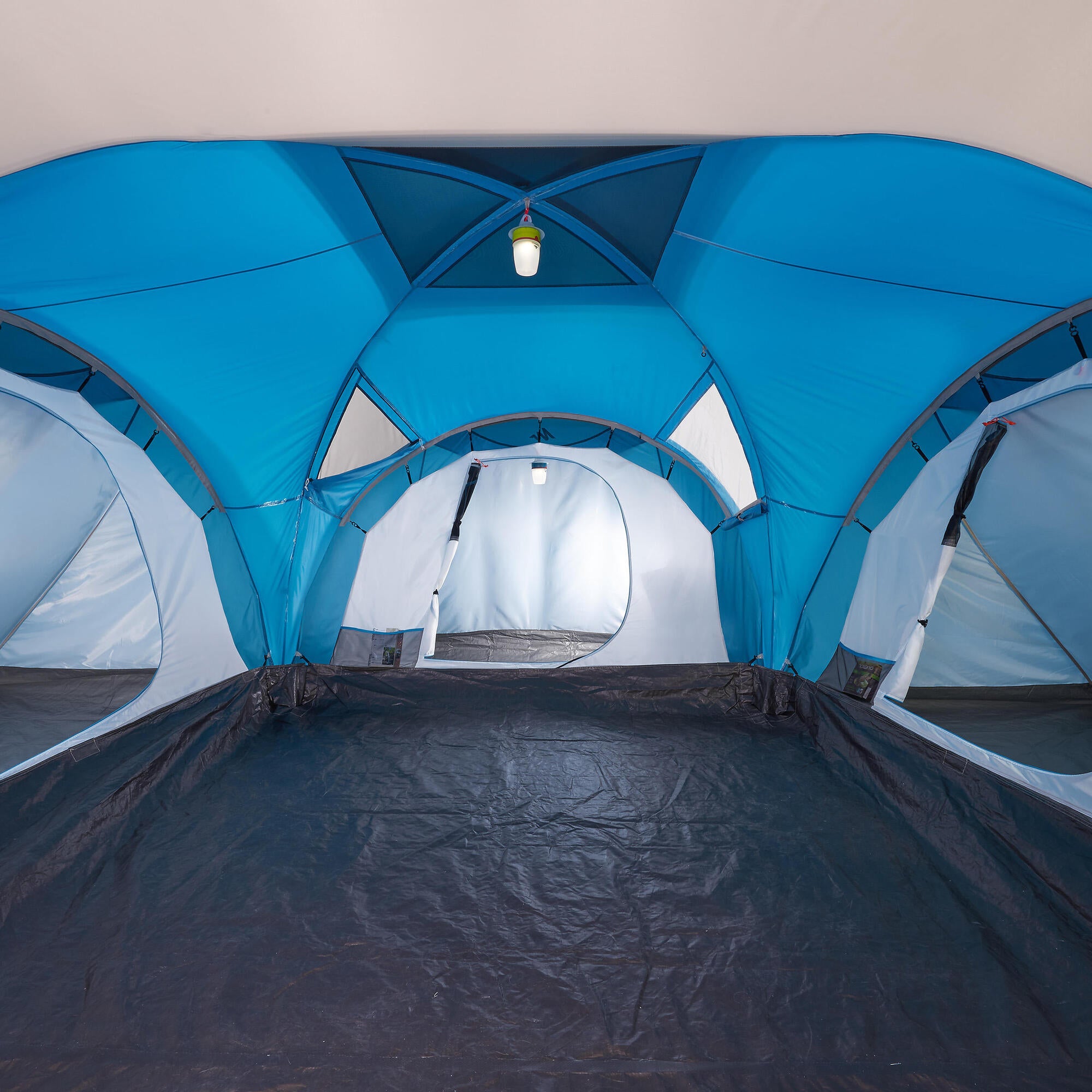 Quechua Arpenaz 6-Person 3-Room Family Camping Tent - Waterproof & Spacious (Factory Seconds) | Perfect for Family Outdoor Adventures, Hiking Trips & Backpacking