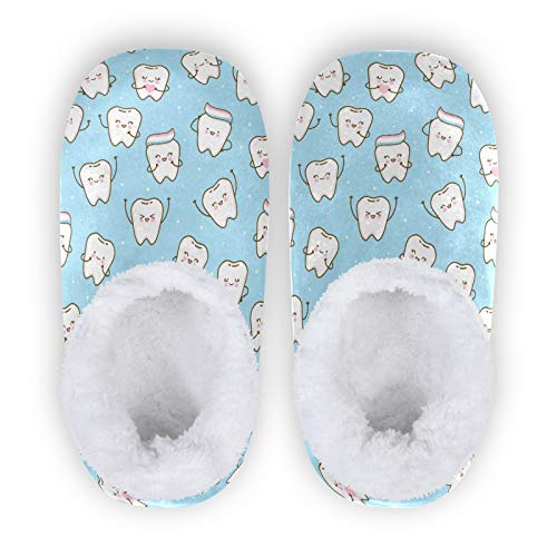 Seamless Pattern With Cute Teeth