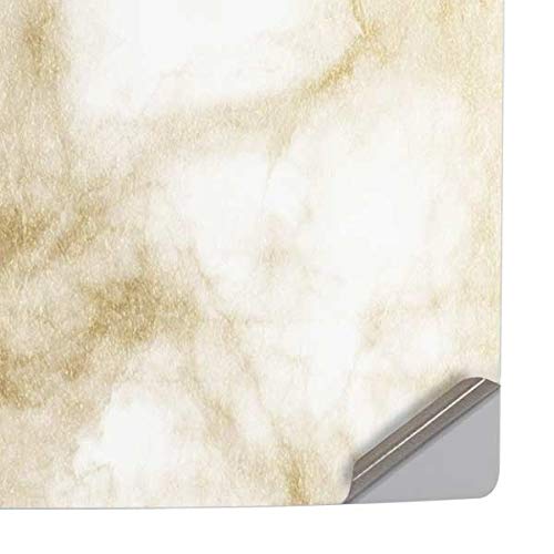 Premium Gold & White Marble PS5 Console Skin | Custom Gaming Decal for PlayStation 5 | Durable Vinyl Wrap for Scratch Protection & Personalization | Perfect for Gamers & Home Entertainment Setup