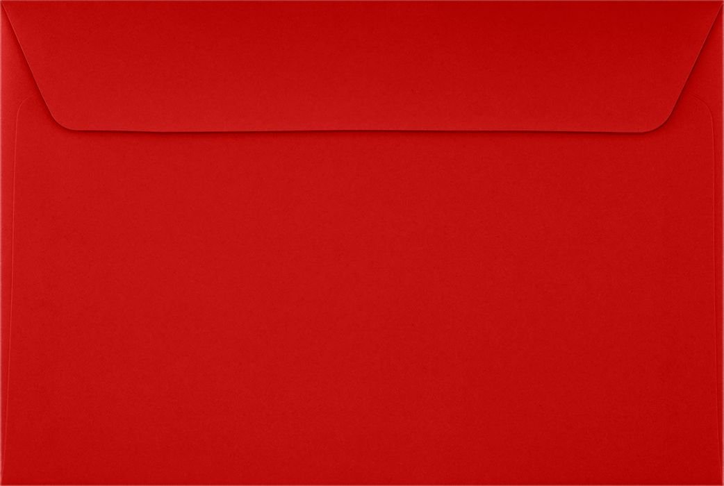 LUXPaper 6 x 9 Booklet Envelopes Ruby Red | 80lb Text Weight | Pack of 500 | Perfect for Wedding Invitations, Business Mailers & Greeting Cards