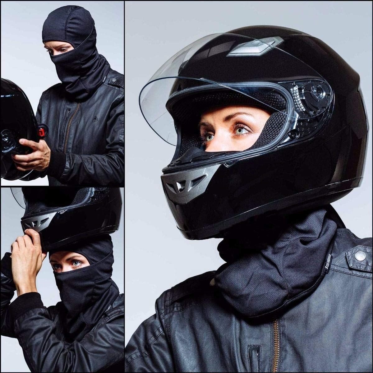 TOPLOR Balaclava Ski Mask for Men & Women - Windproof, Breathable Winter Face Cover, Helmet Liner for Skiing, Snowboarding, Motorcycling & Outdoor Activities