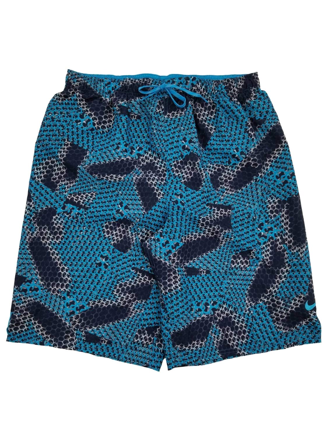 Nike Men's Quick-Dry Swim Trunks - Lightweight Board Shorts for Swimming, Beach & Water Sports | Comfortable & Stylish Blue Swimwear