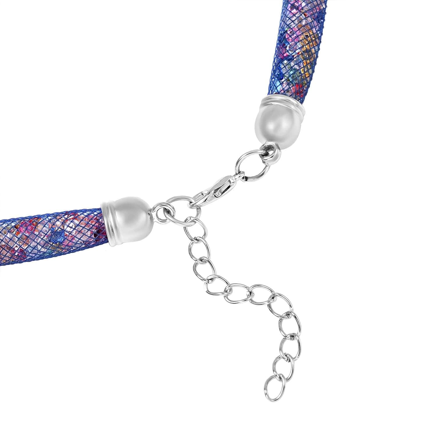 SHOP LC Glass Resin Bottle Stopper Pendant Necklace for Women - 20