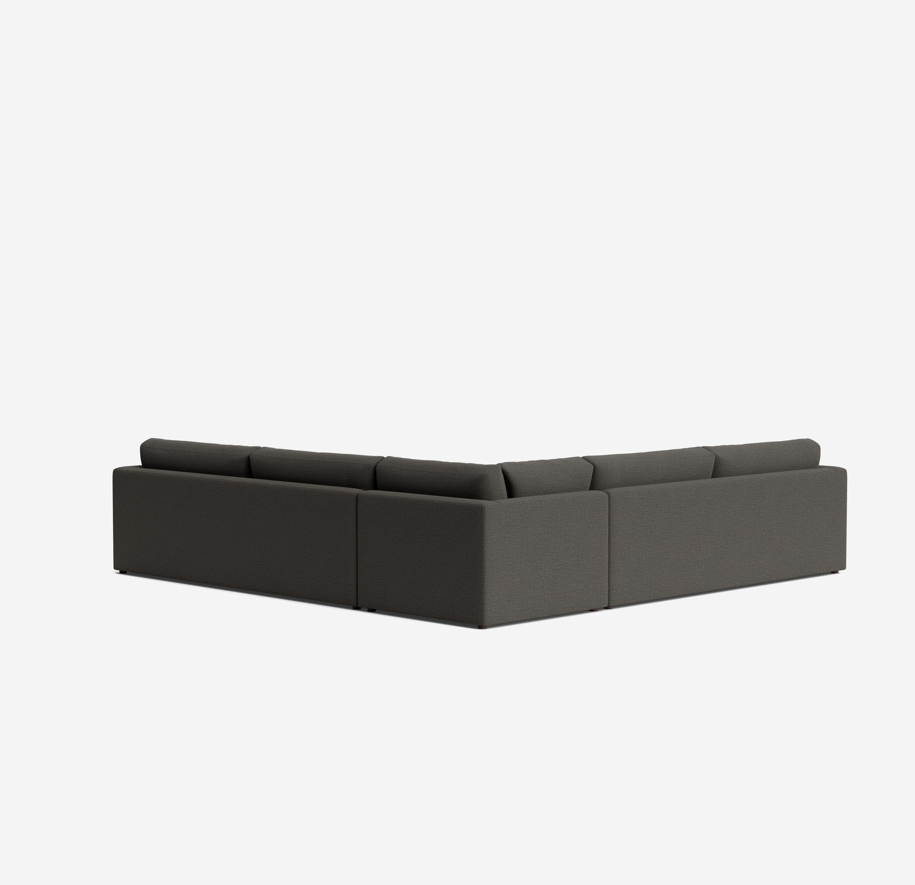 Durham Corner Sectional Sofa - Modern L-Shaped Couch with Storage | Comfortable Living Room Furniture for Small Spaces & Apartments