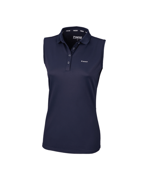 Pikeur Jarla Sleeveless Polo Shirt for Women - Breathable Summer Riding Top - Equestrian & Casual Wear for Horseback Riding & Outdoor Activities
