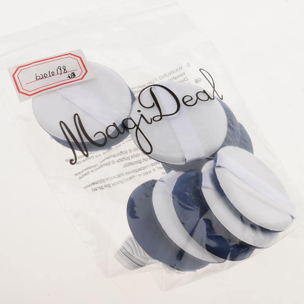 VMS INDIA 10-Pack Air Cushion Makeup Sponge Blender - Soft Beauty Puff for Liquid, Cream & Powder Foundation - Perfect for Flawless Face Makeup Application